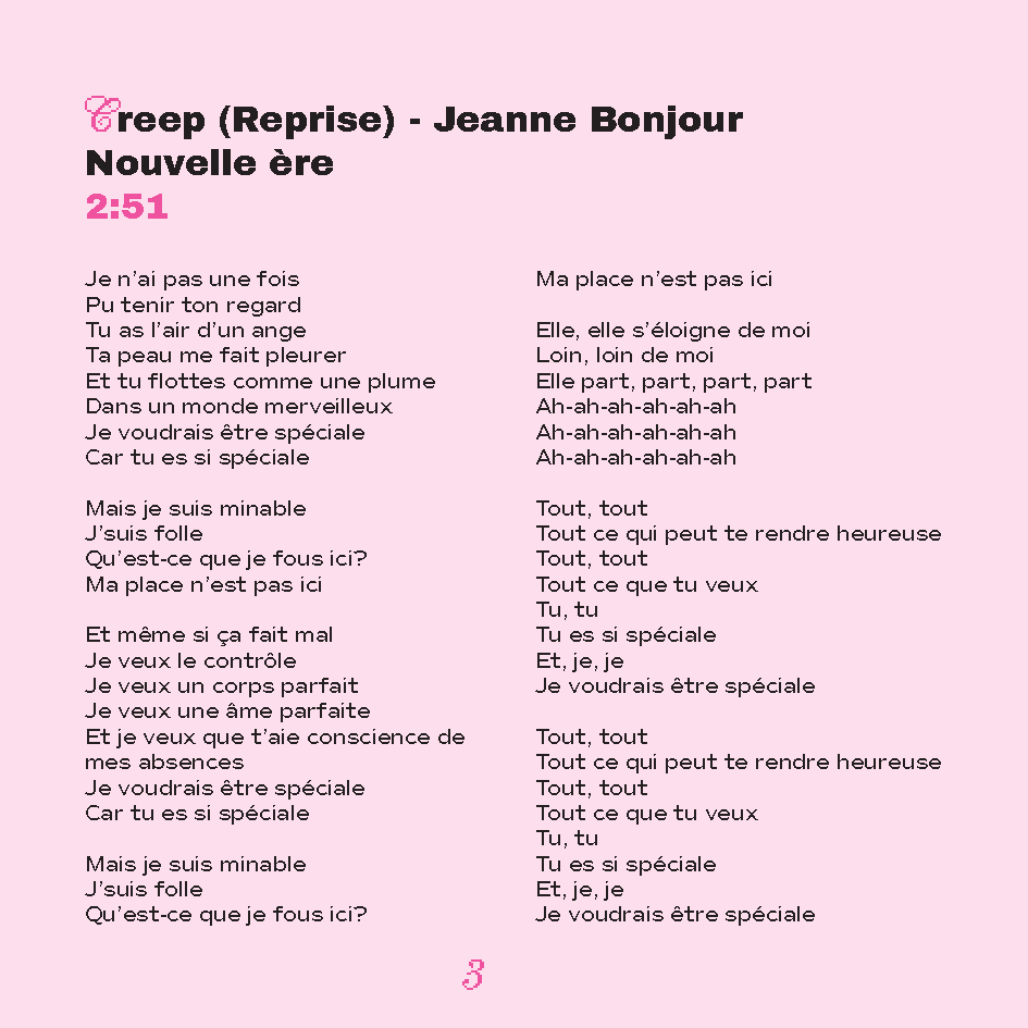 exemple d'une page du fascicule