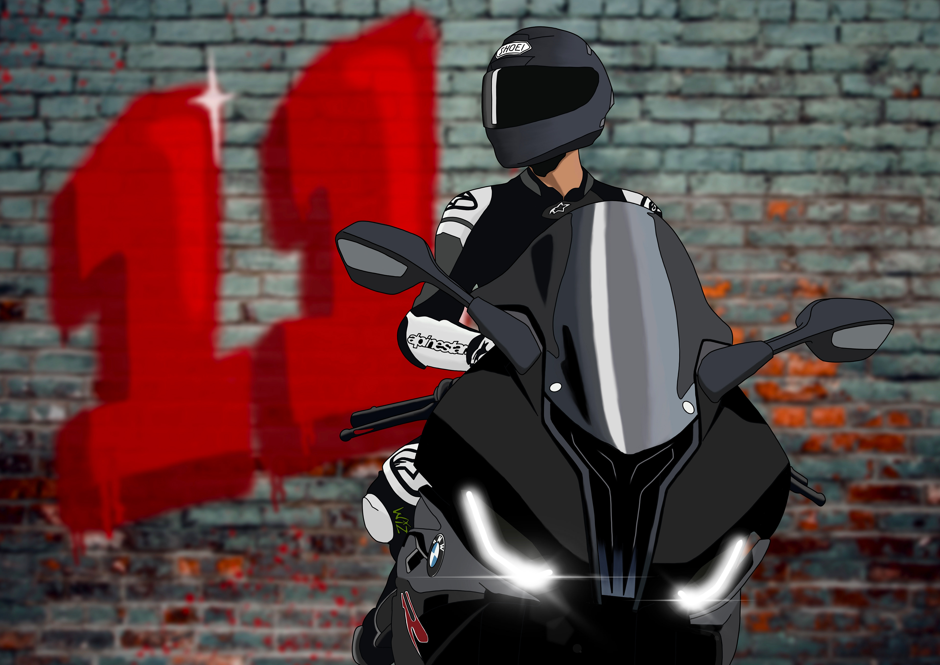 digital drawing for @mr.nexreflex