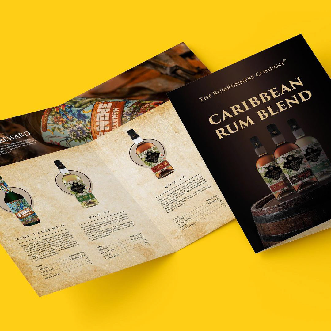 The Rum Runners Company - Flyer product
