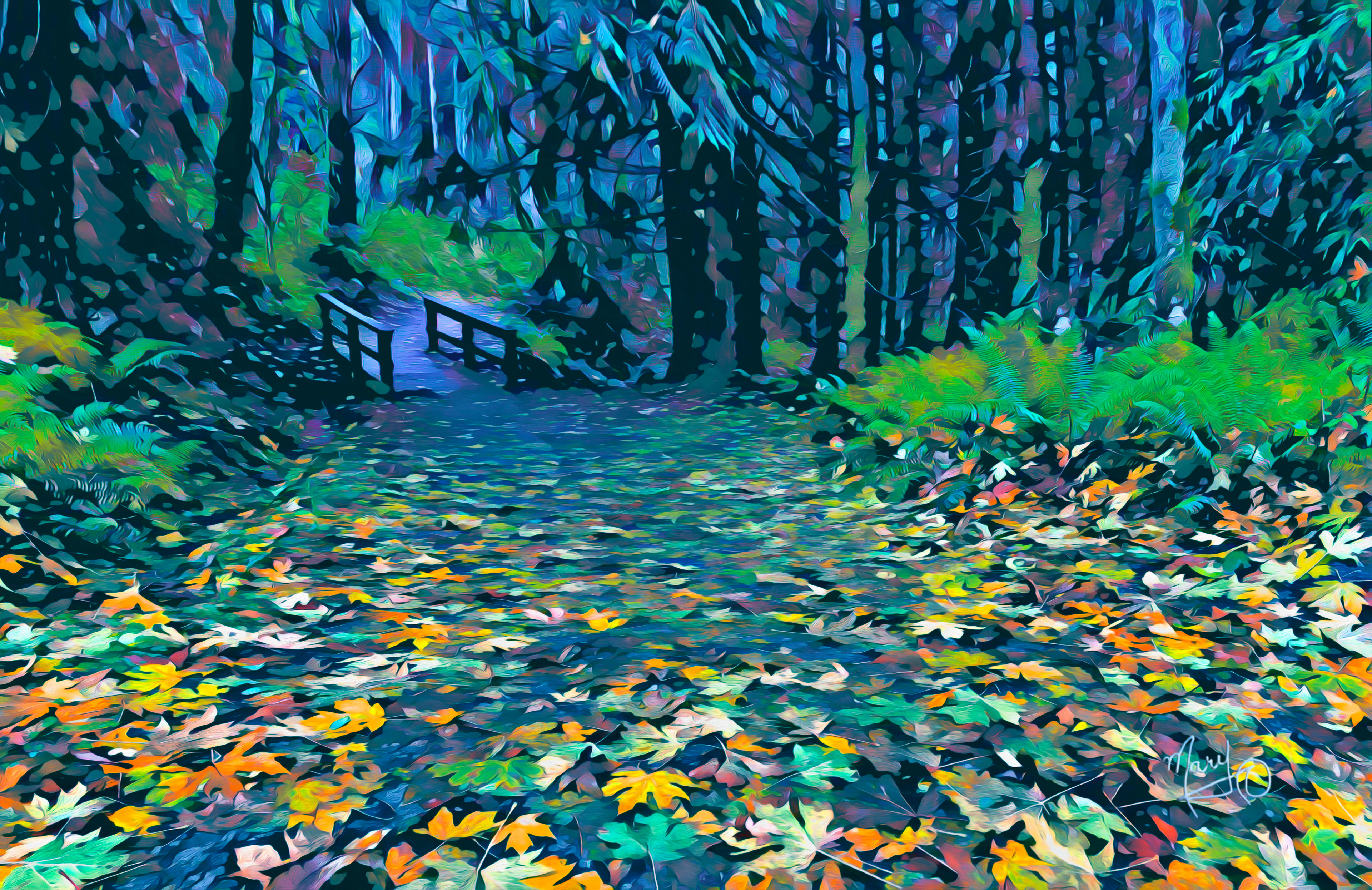 Linley Valley Autumn Trail VI Series #48