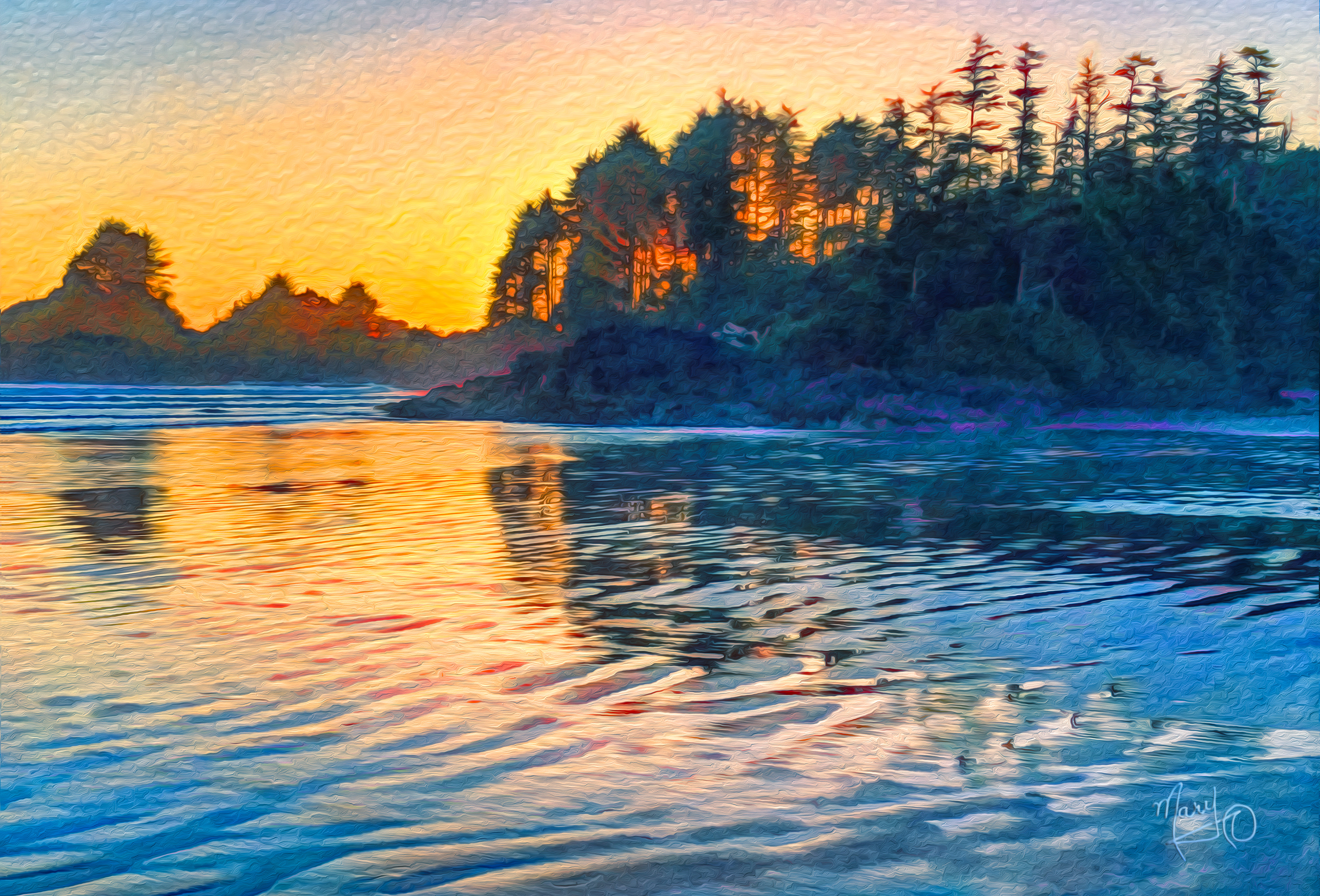 Cox Bay West Coast VI Series #47