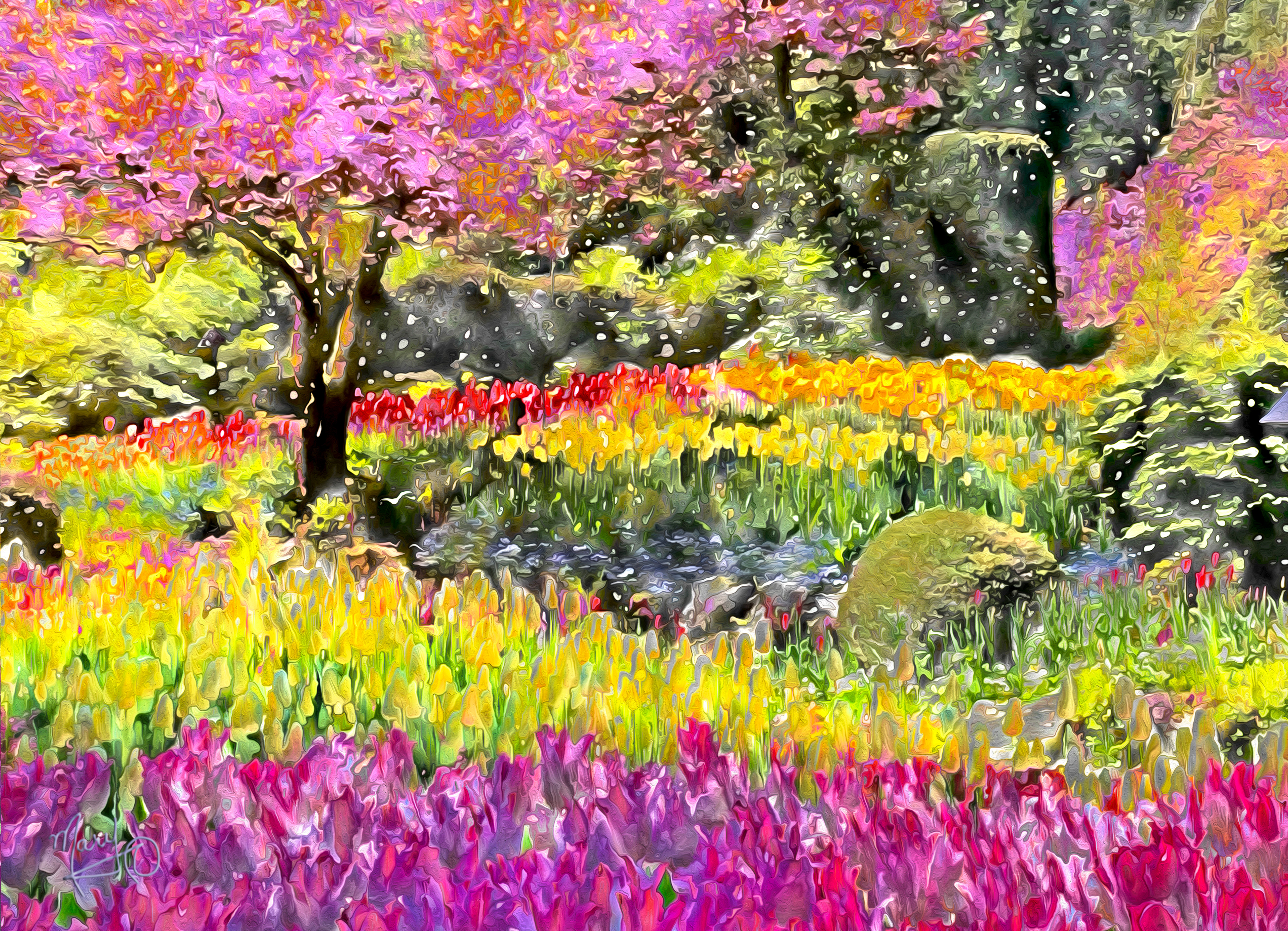 Island Garden VI Series #8