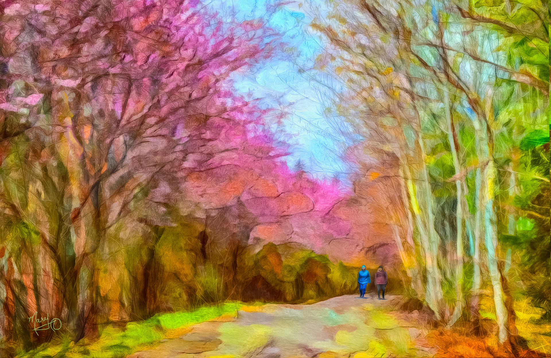 Nanaimo Parkway Trail In Spring VI Series # 59