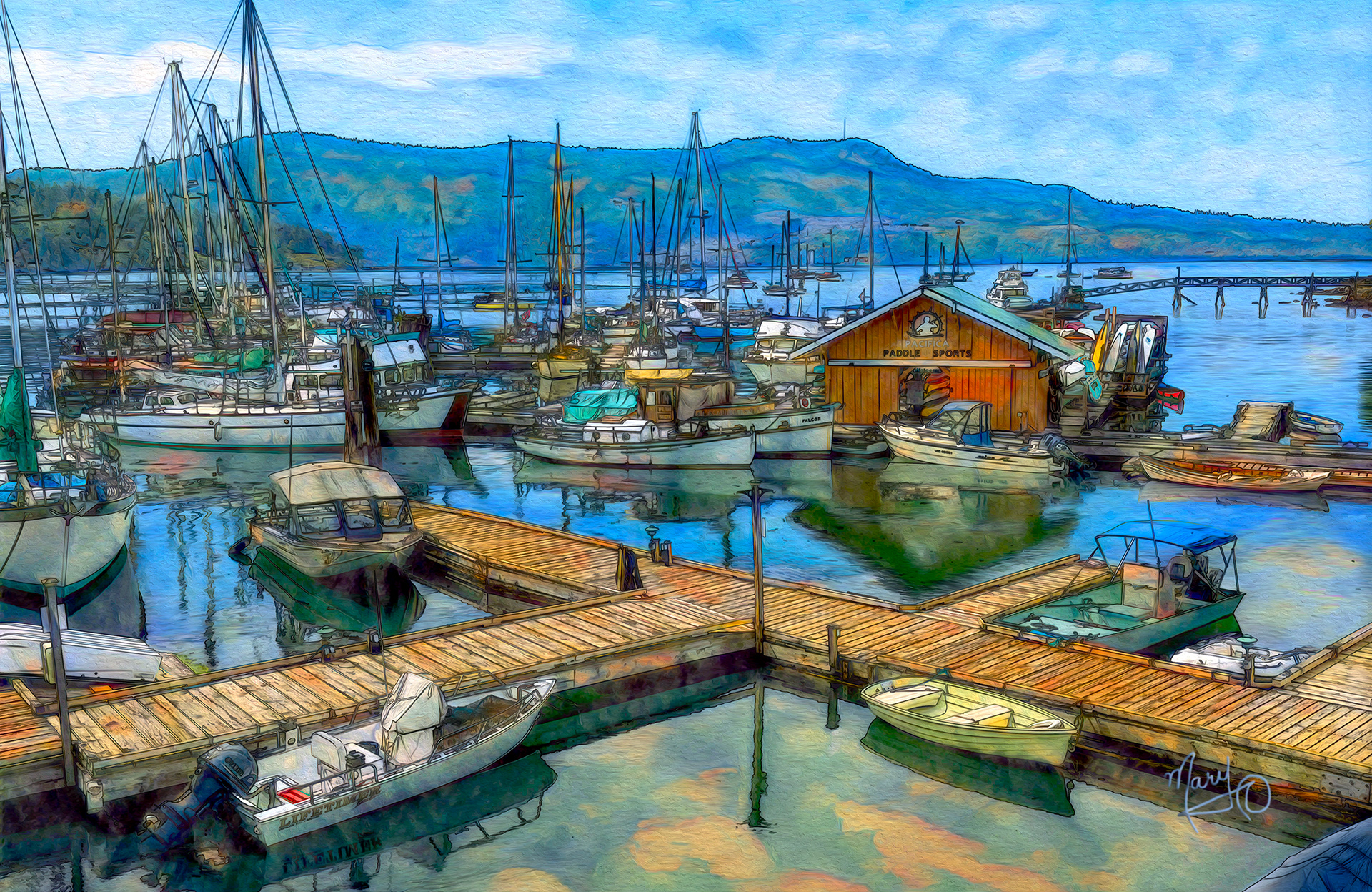 Brentwood Bay Marina VI Series # 55