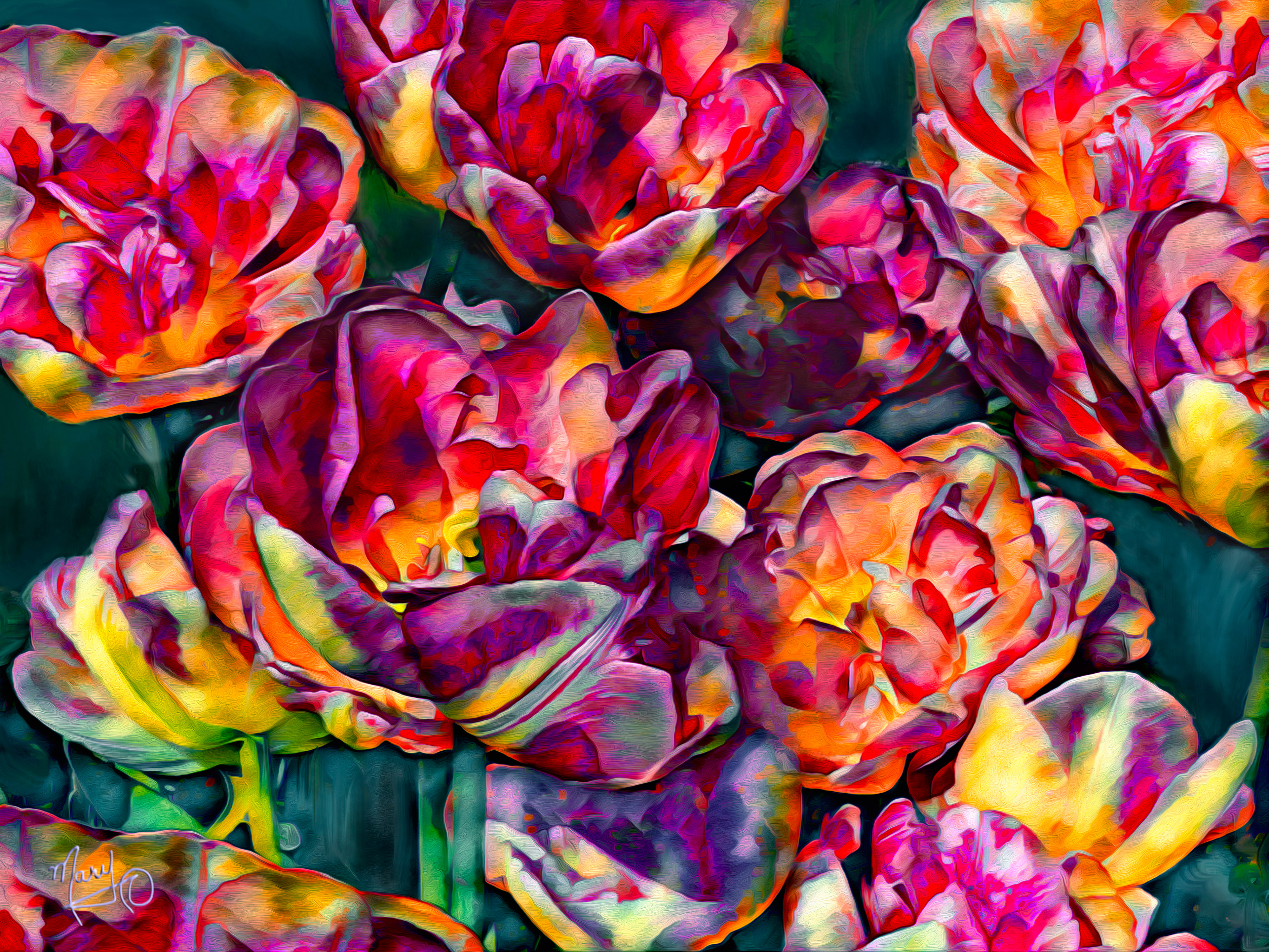Island Garden VI Series #7
