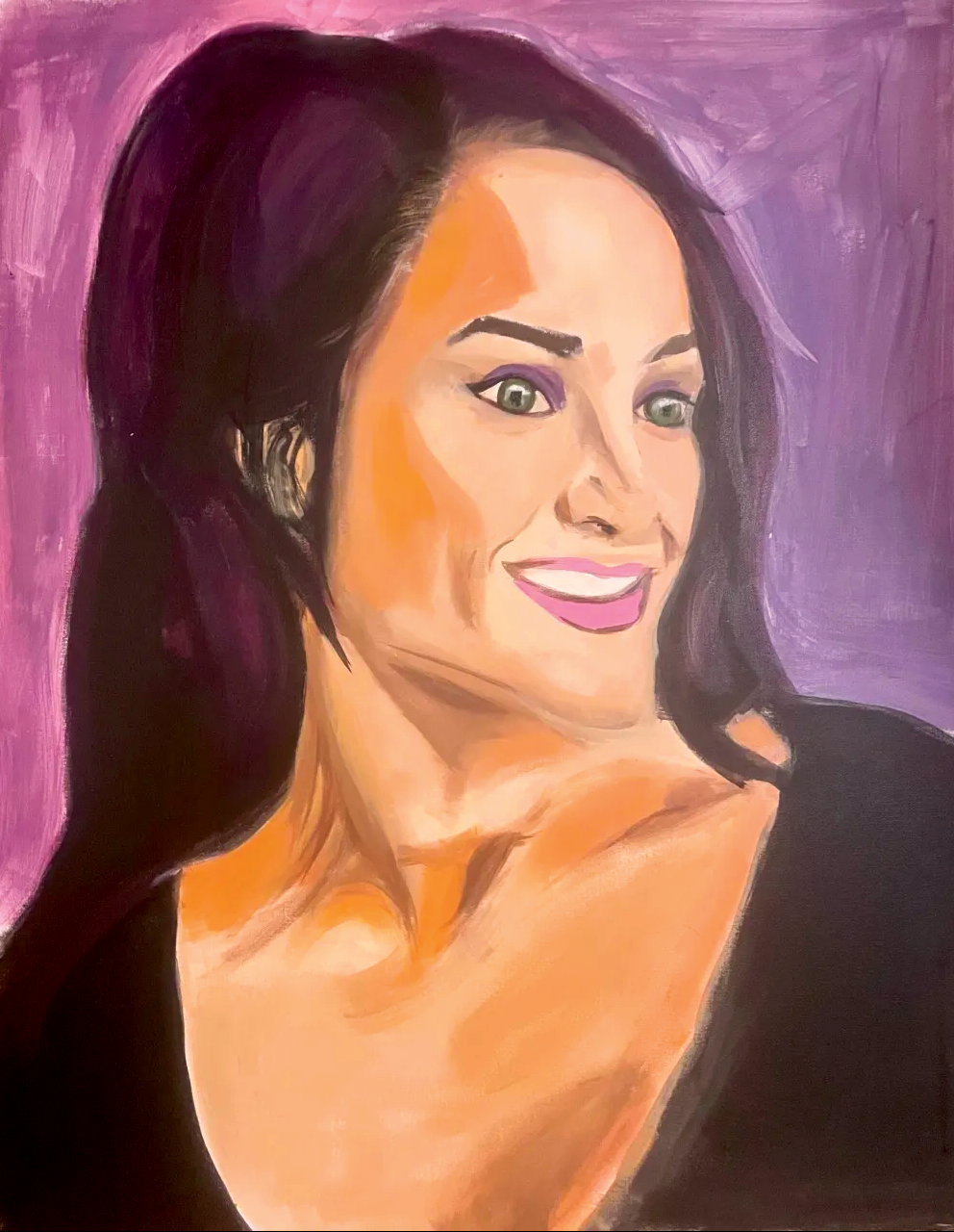 Acrylic on Stretched Canvas, 24"x36", Fall 2025