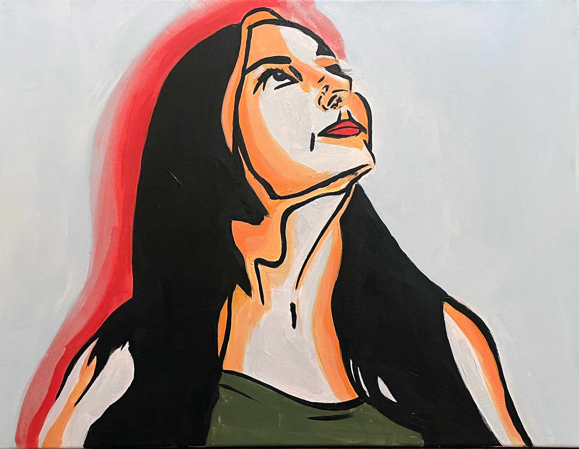 18"x24" Acrylic on Stretched Canvas, Fall 2025