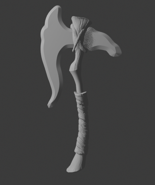 Stylized Axe,  2026 Blender