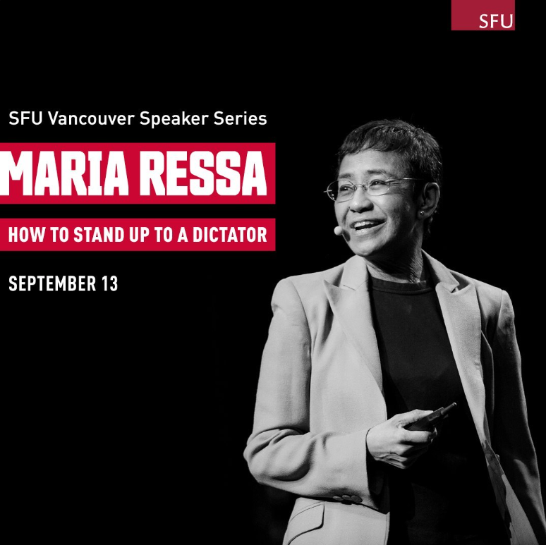 Instagram post - VSS Maria Ressa