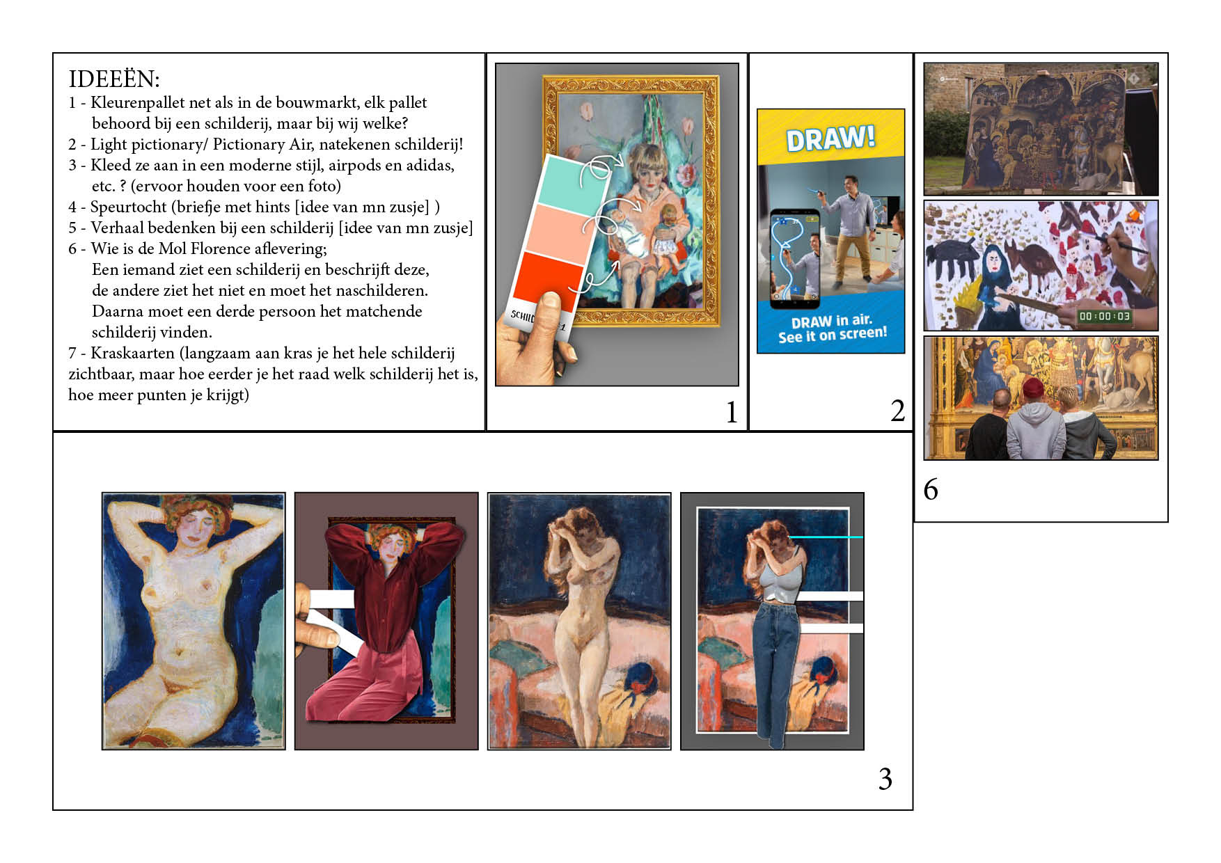 These were some of my ideas during week 2.
