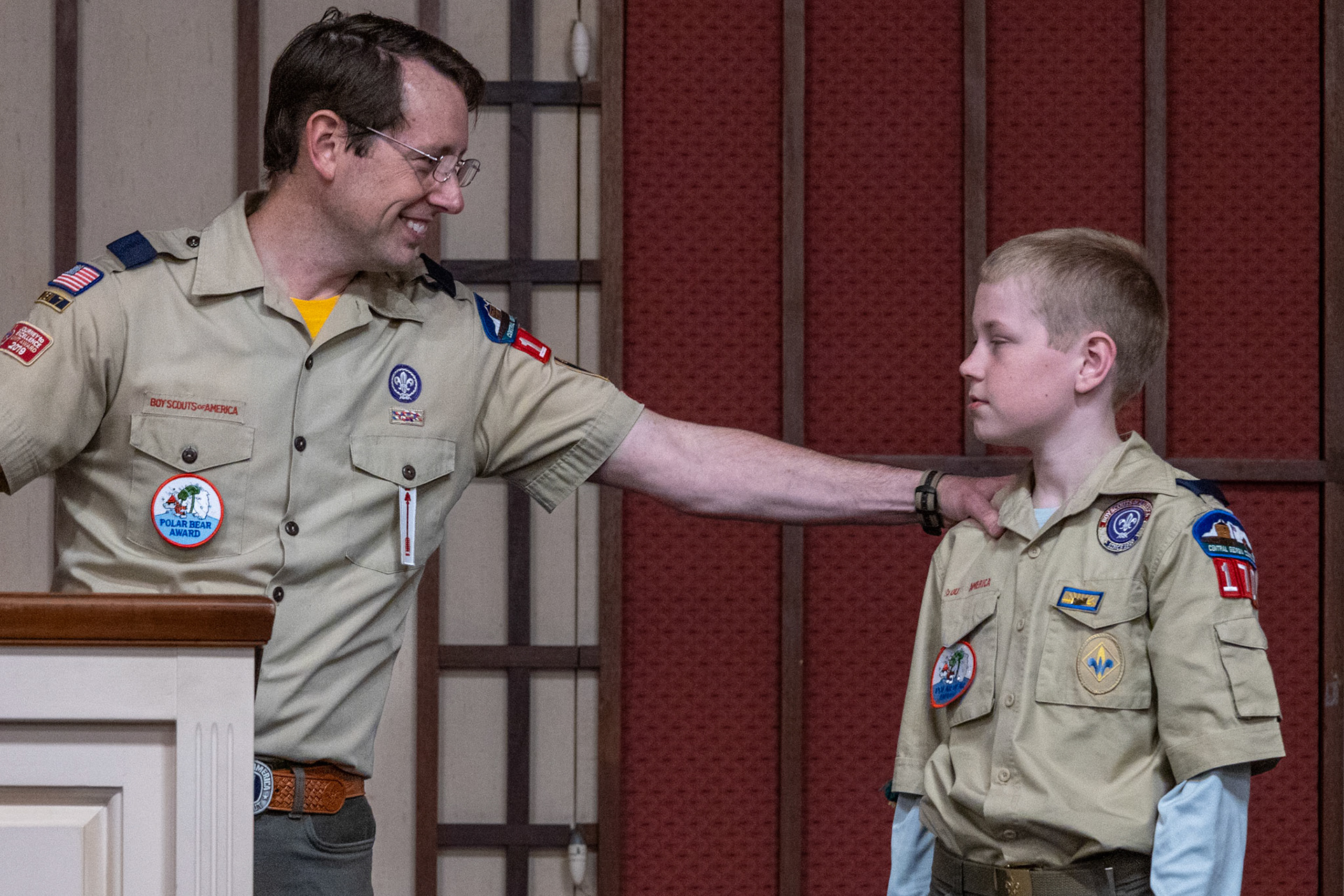 Scouts get year end awards