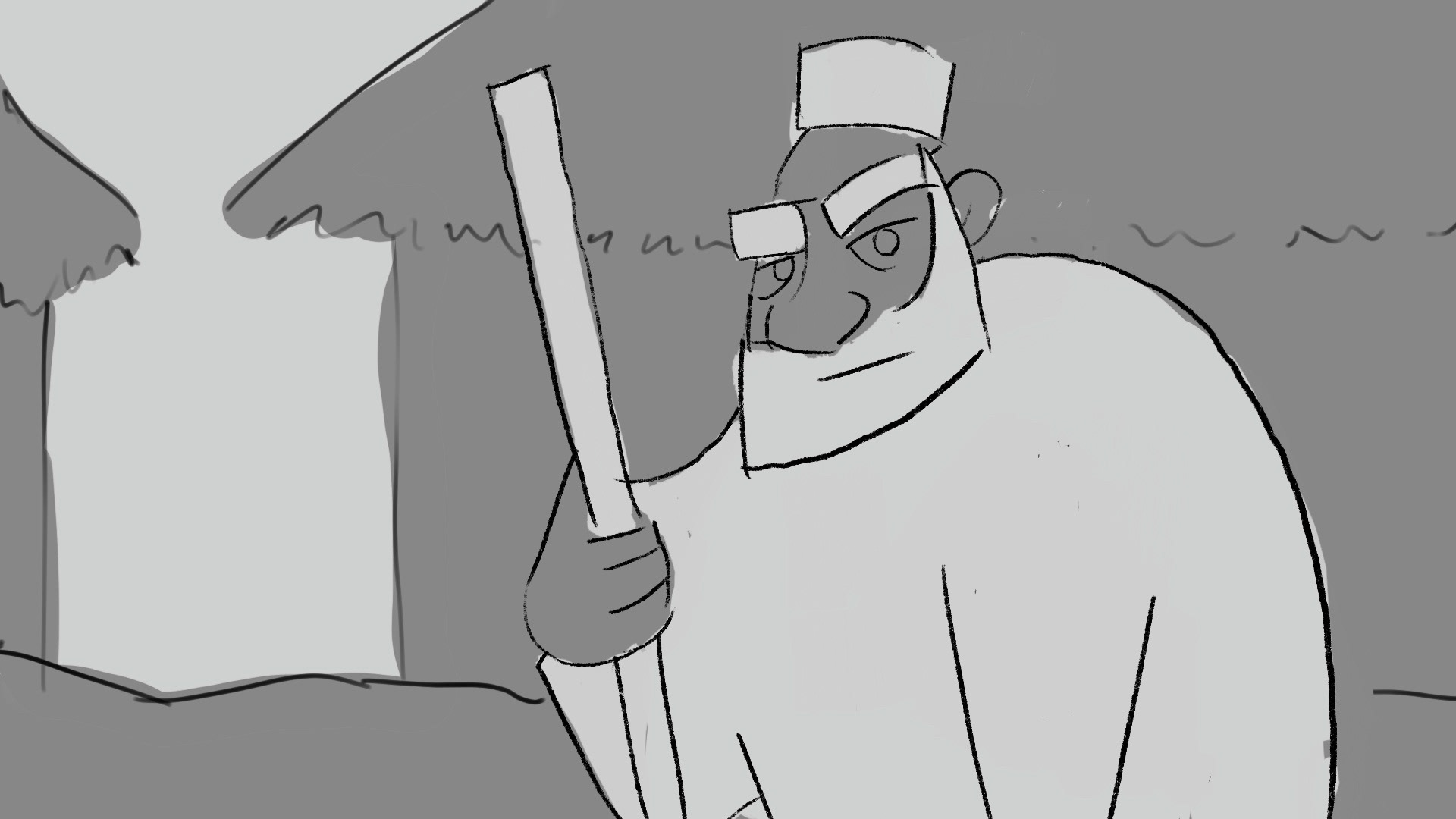 Reluctantly the old Master agreed to teach the young man his secrets. 