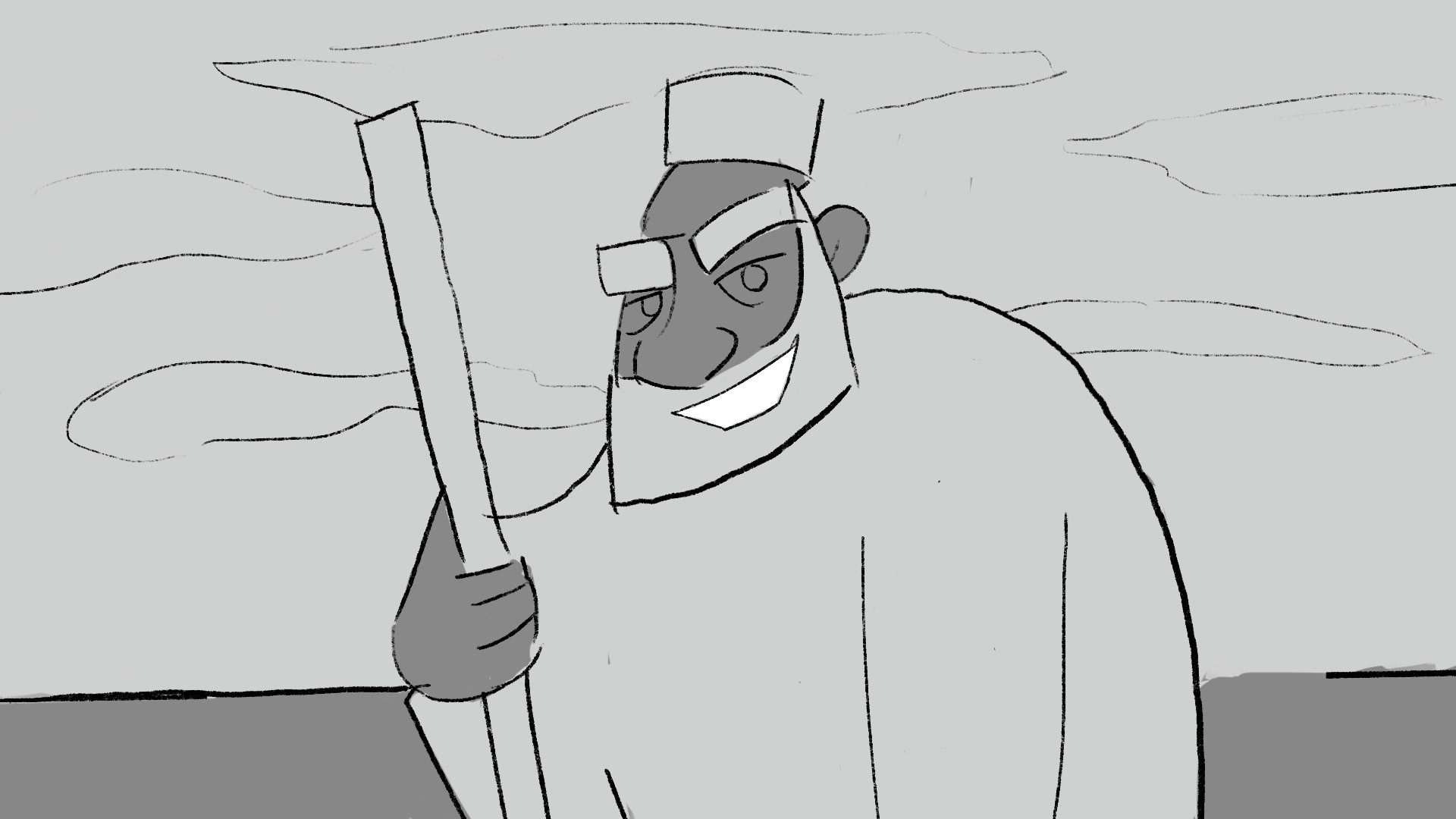 “That was number 100,” said the old man “It’s called talent!”