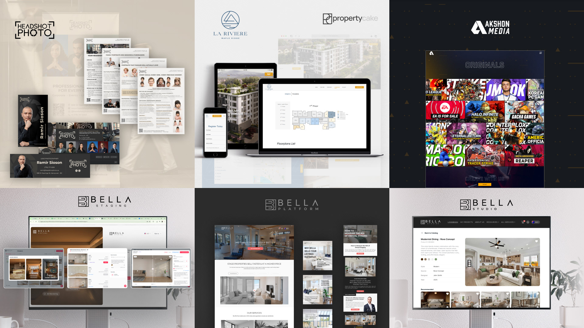 A Few Graphic Assets made for all companies under the TSB Group Umbrella