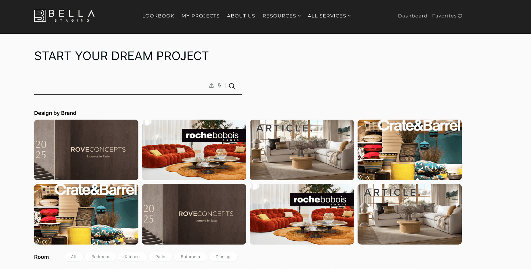 AI Branded Catalog, Saving Reference to start a Staging Project