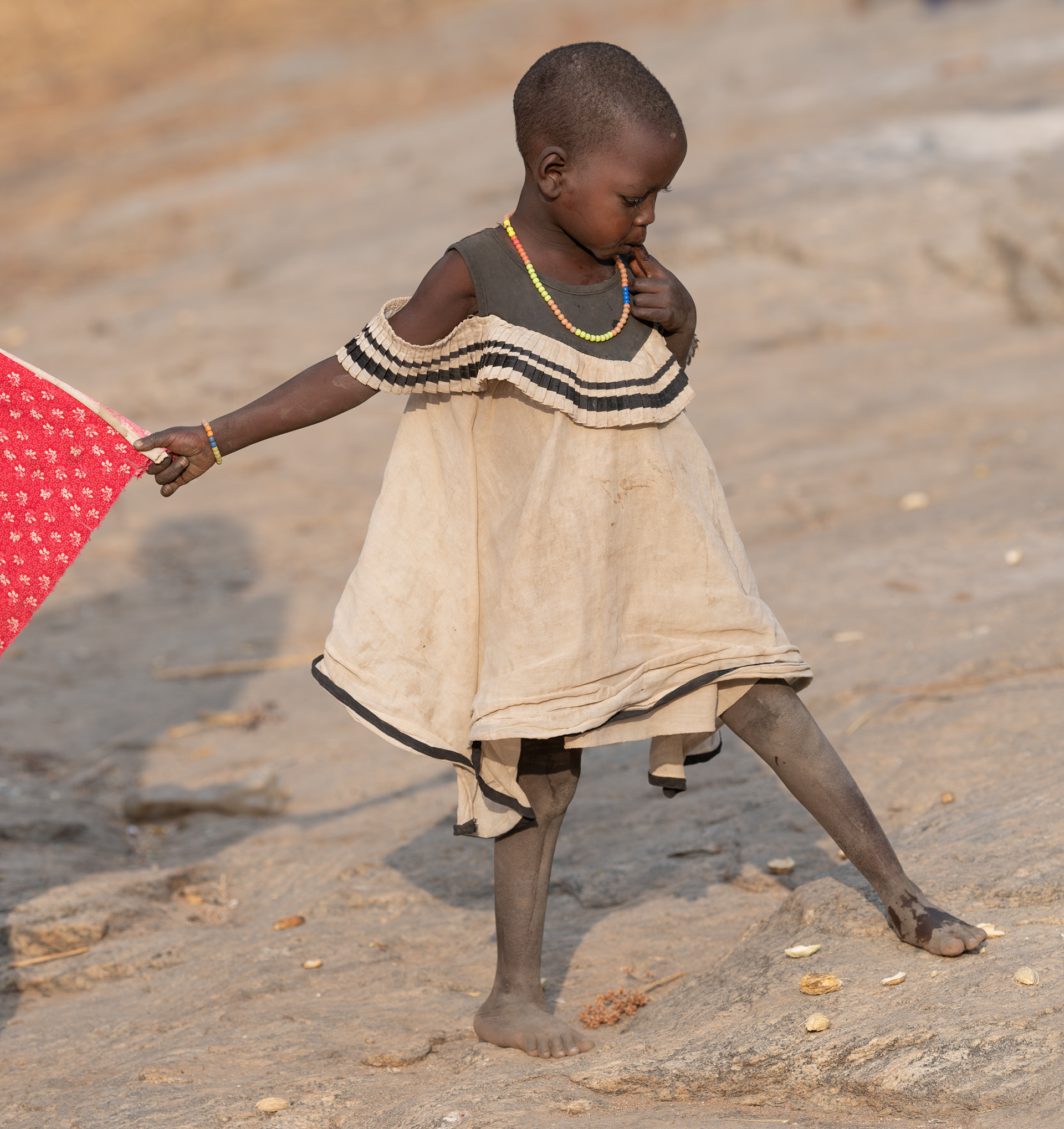 Loved the "Chanel" vibe going on with her dress