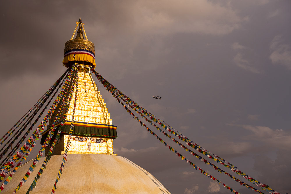Boudhanath. The great Stupa. Kathmandu