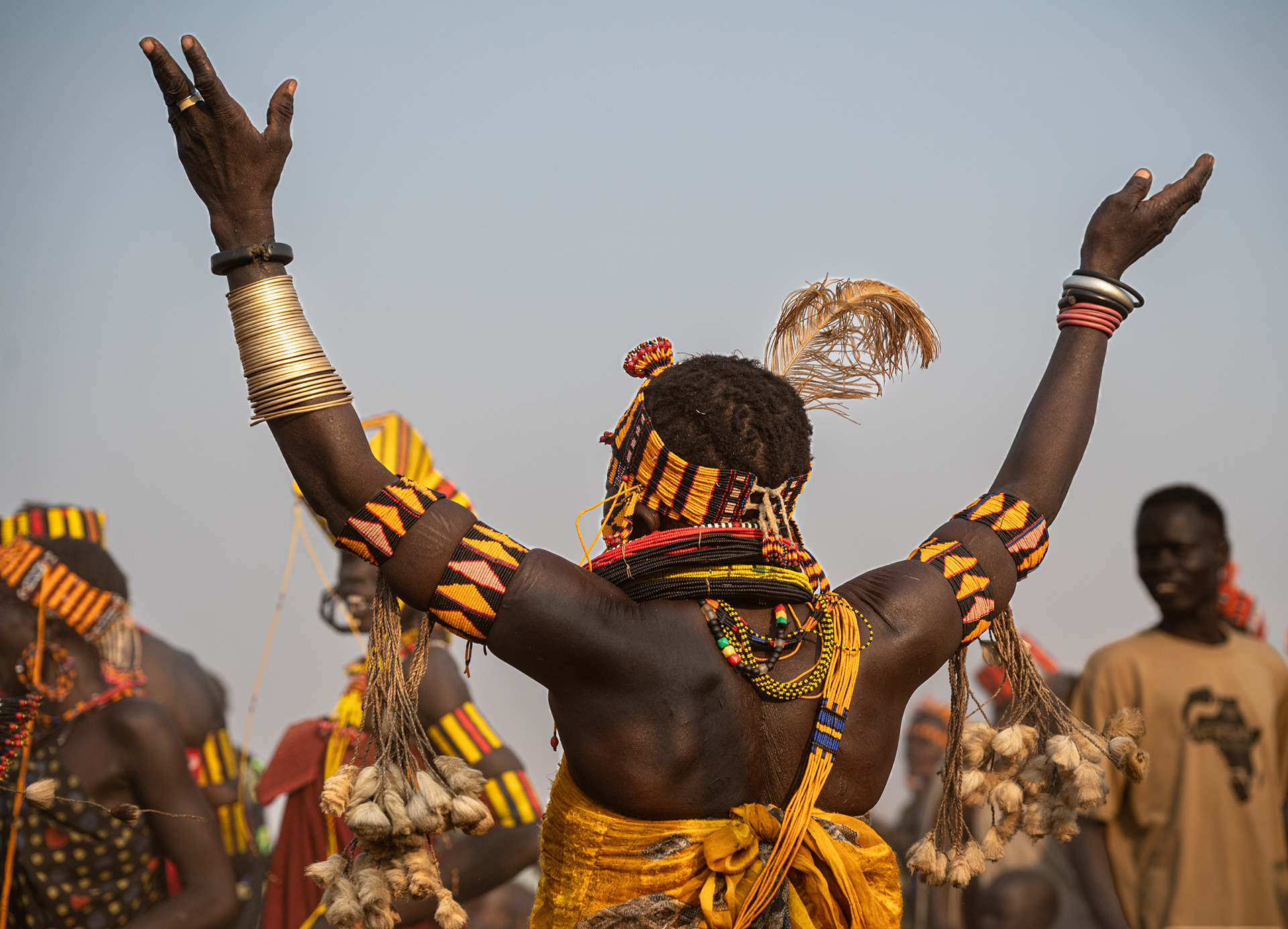 Jubilant end of dancing