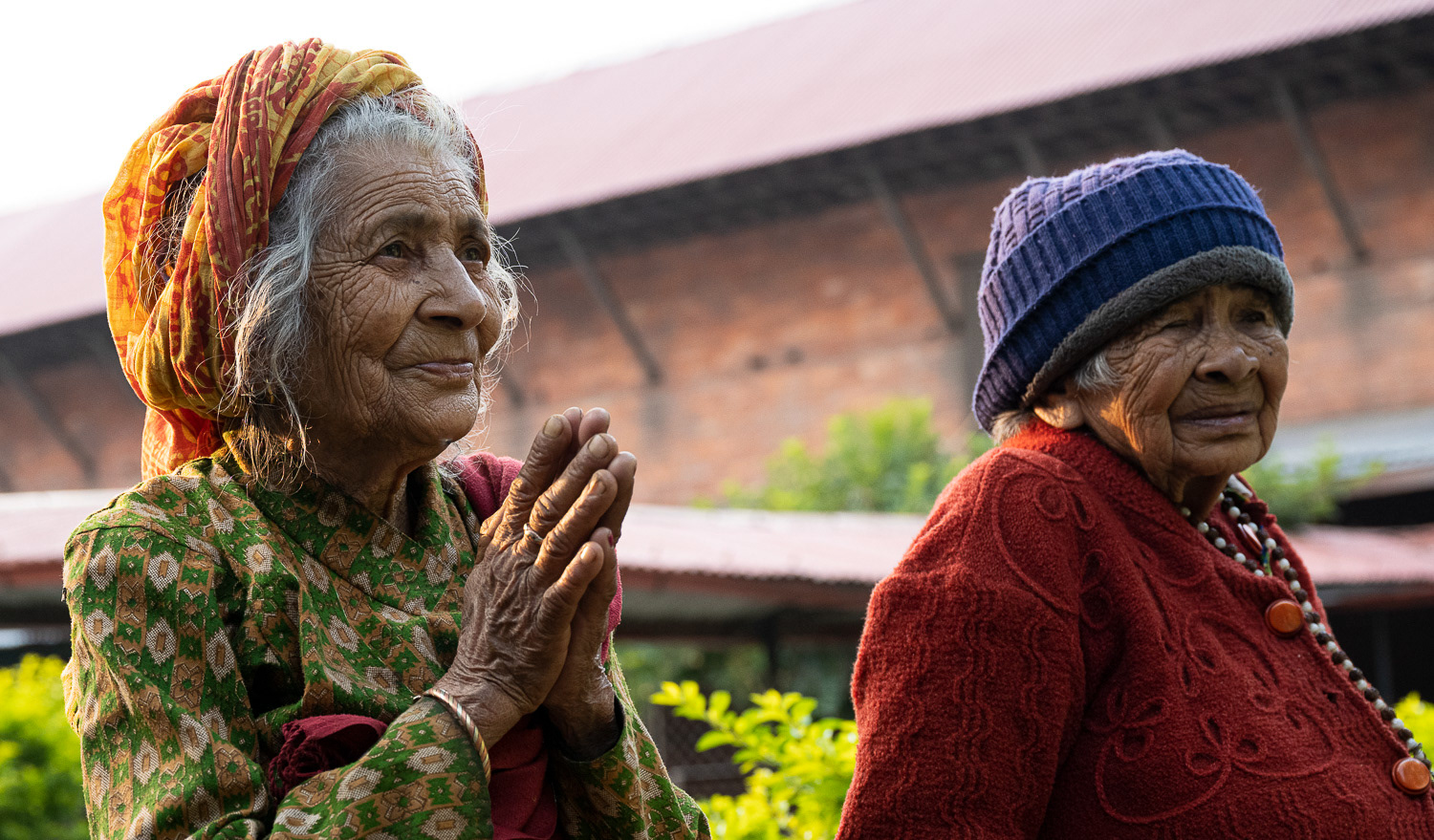 Residents in a Sr's home