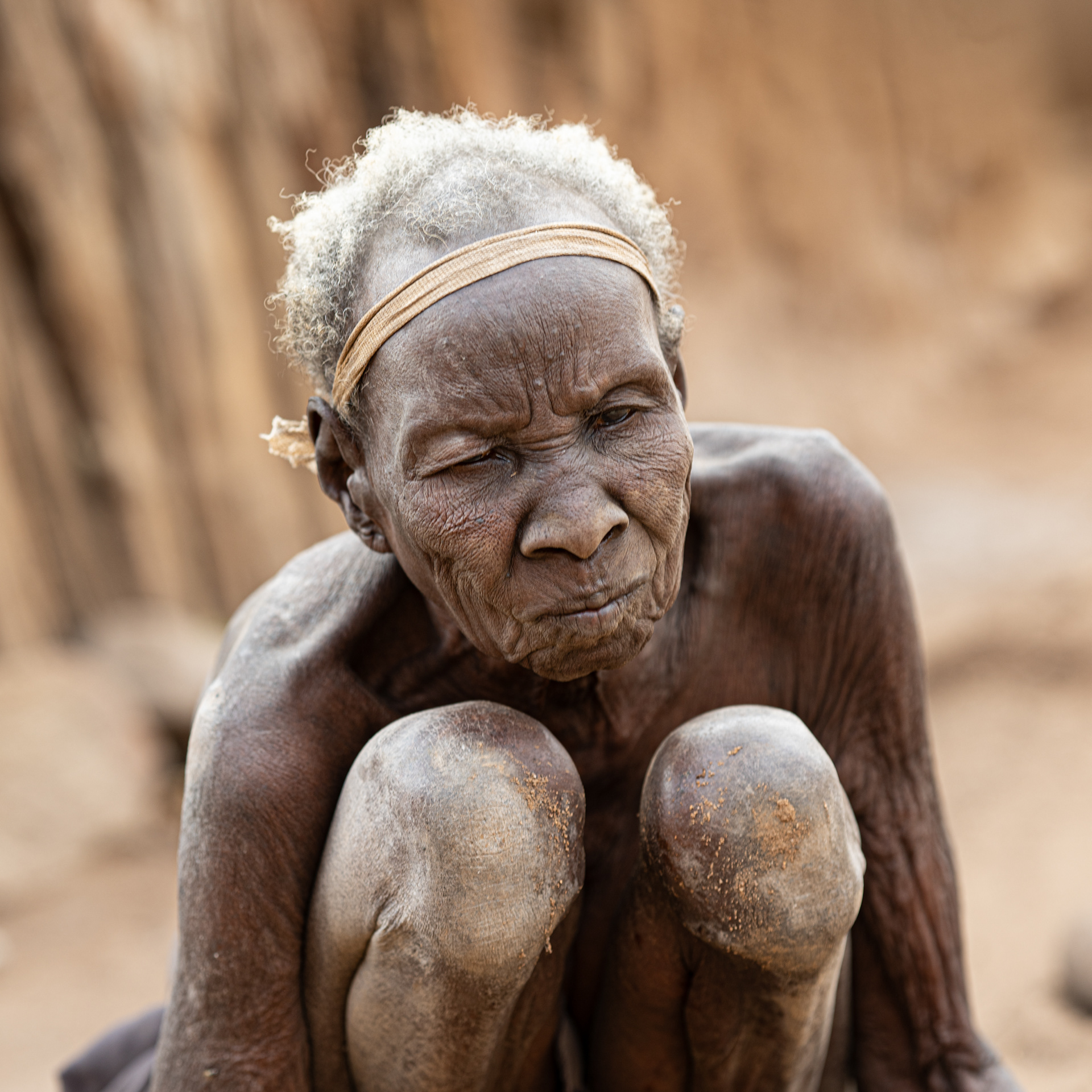 Life expectancy is 59 years.  We would ask how old they were, but they had no knowledge of their age as they don't track time as we do.  