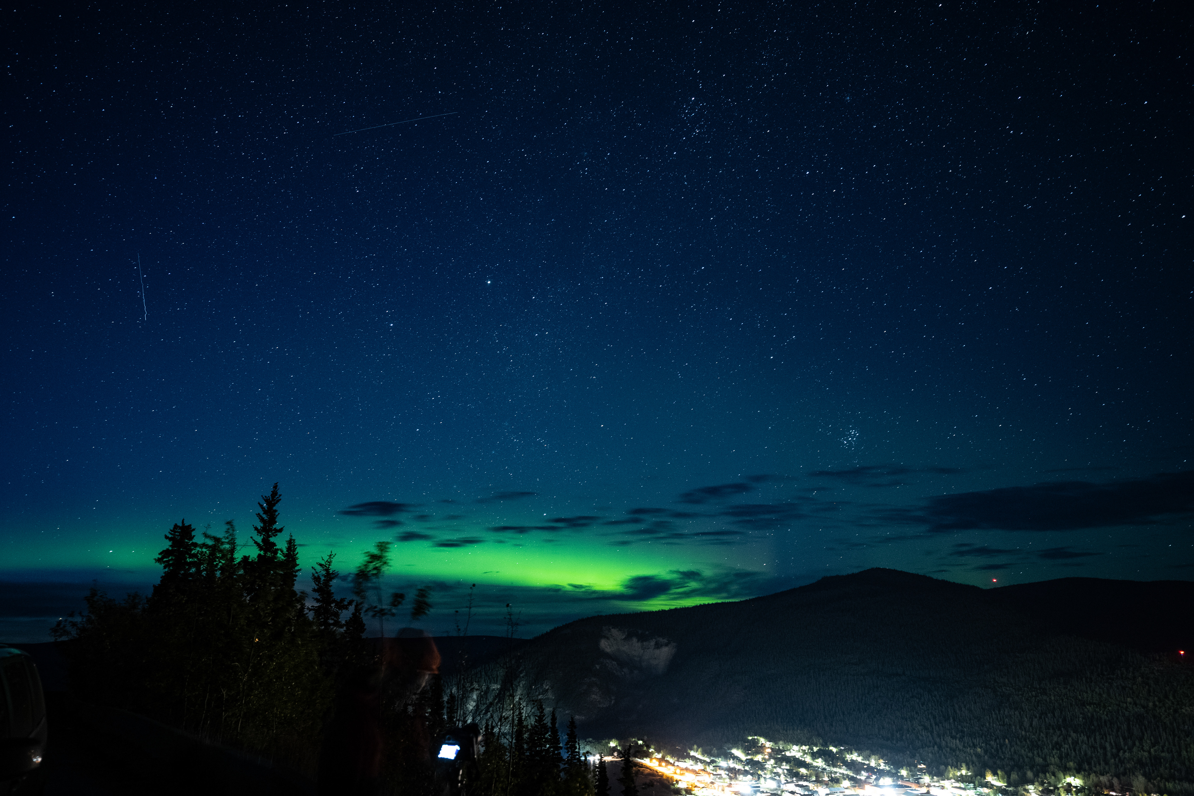 N Lights over Dawson City
