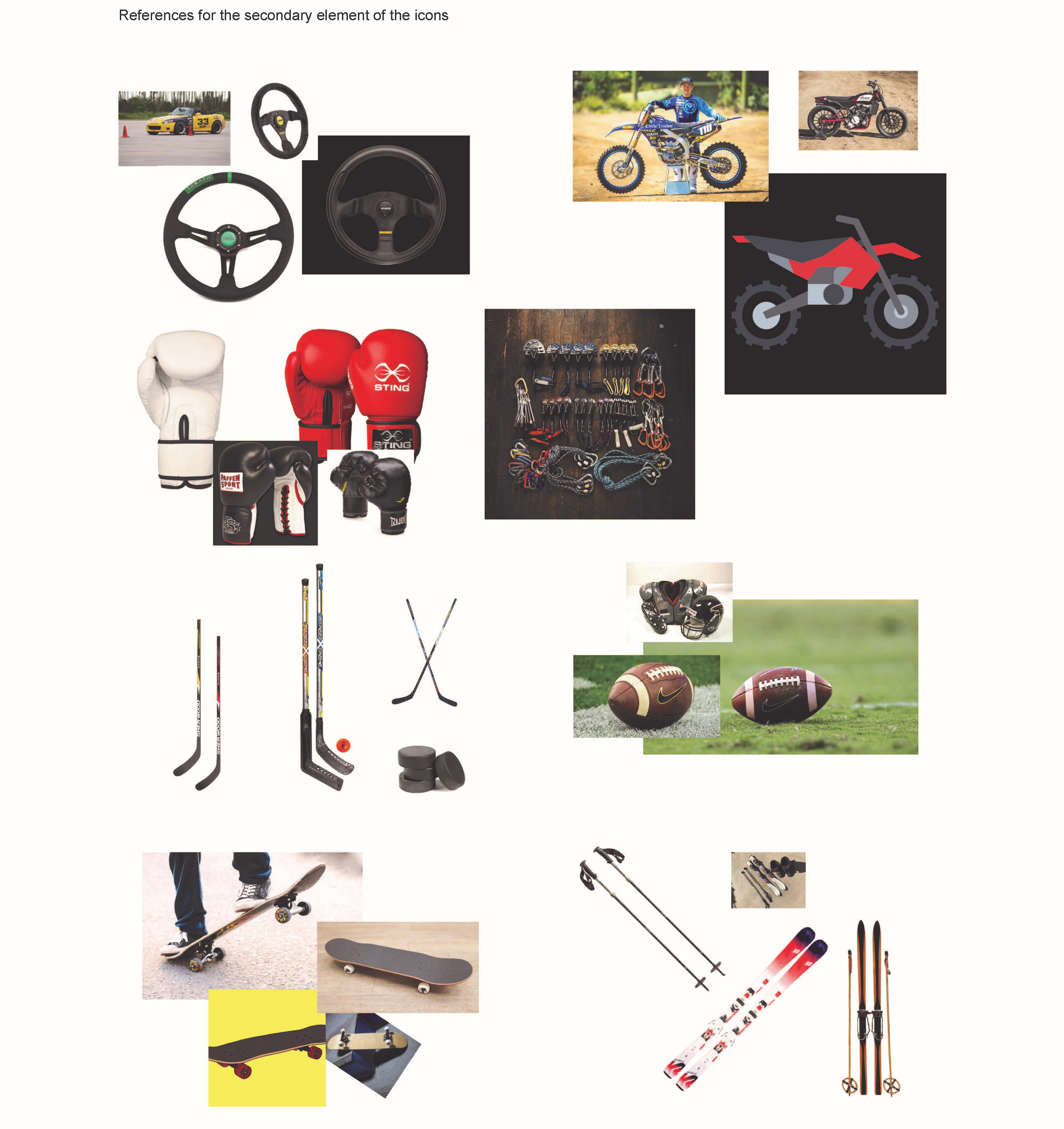 Secondary Element Visual Research