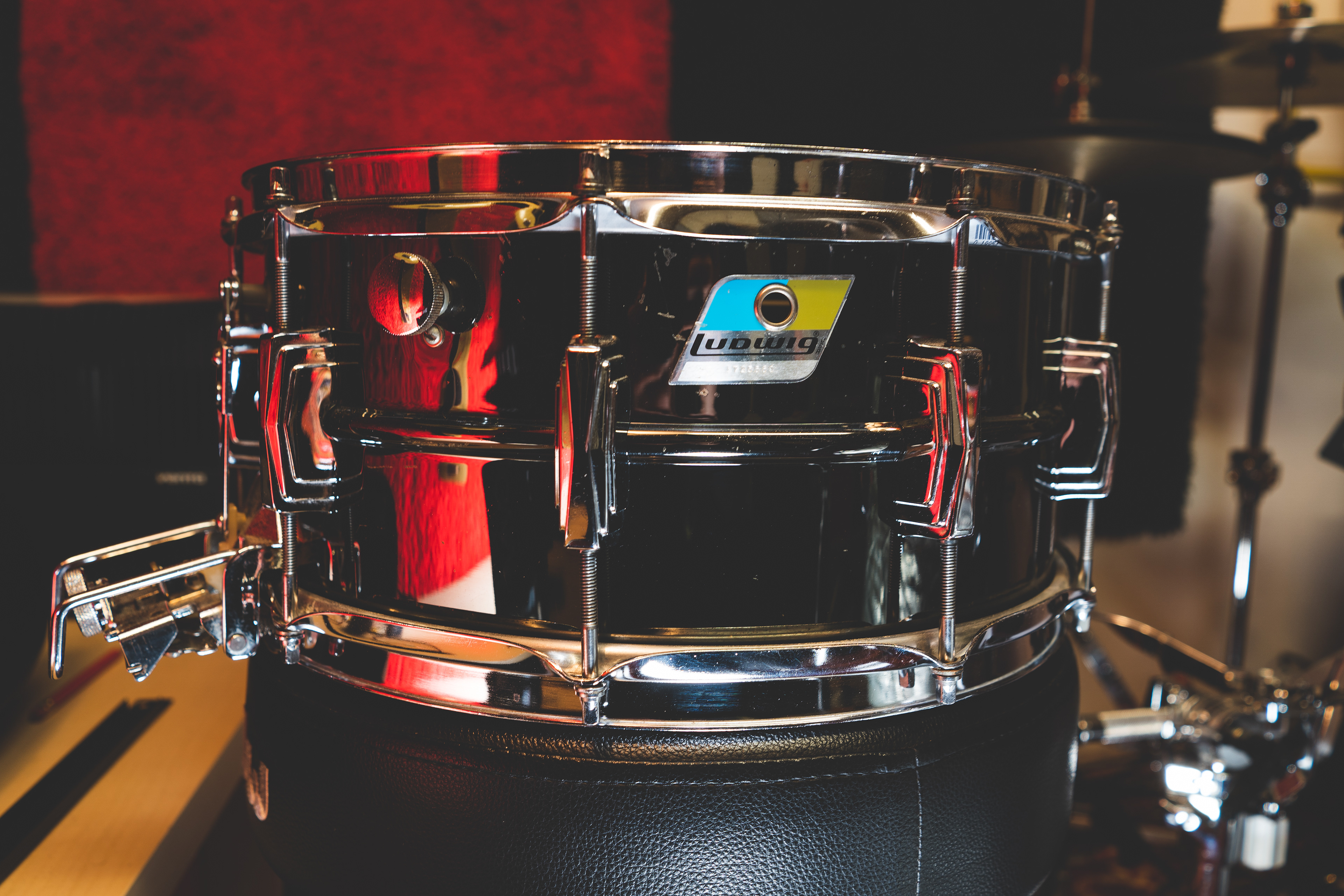 1978 Ludwig Black Beauty 14" x 6.5" Snare Drum