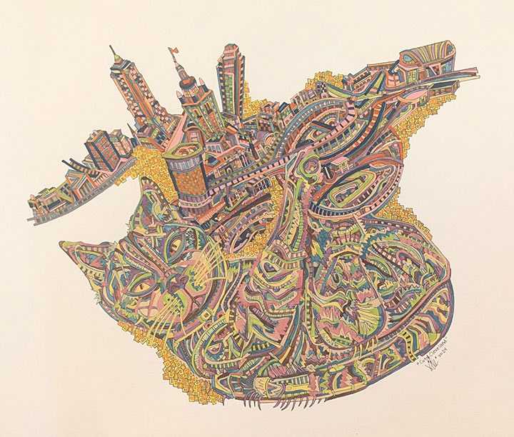 SOLD - Cat & Cleveland