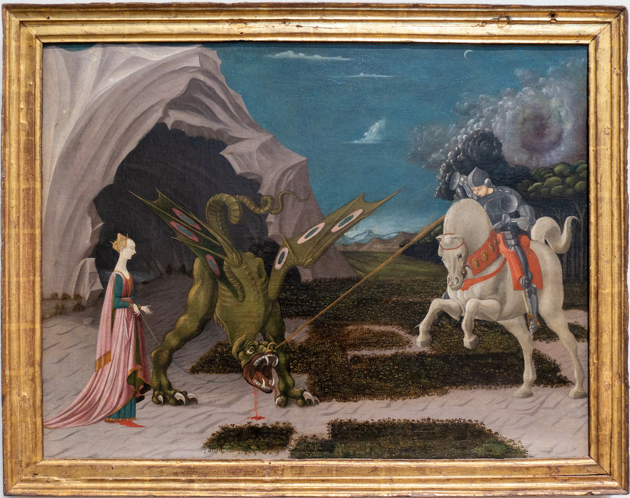 Sint Joris en de draak- Paolo Uccello 1470