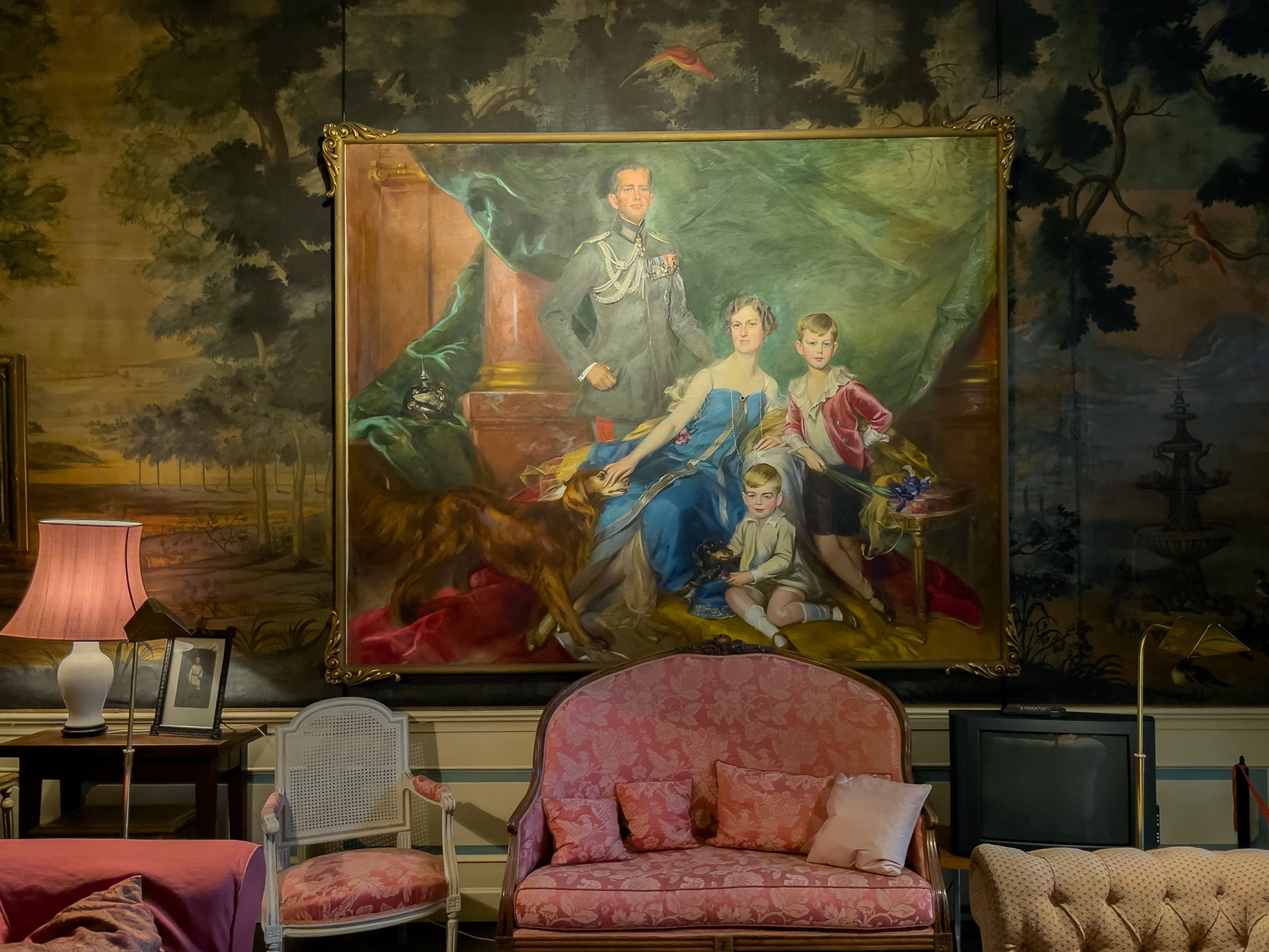 Woonkamer bovengalerij in 2021