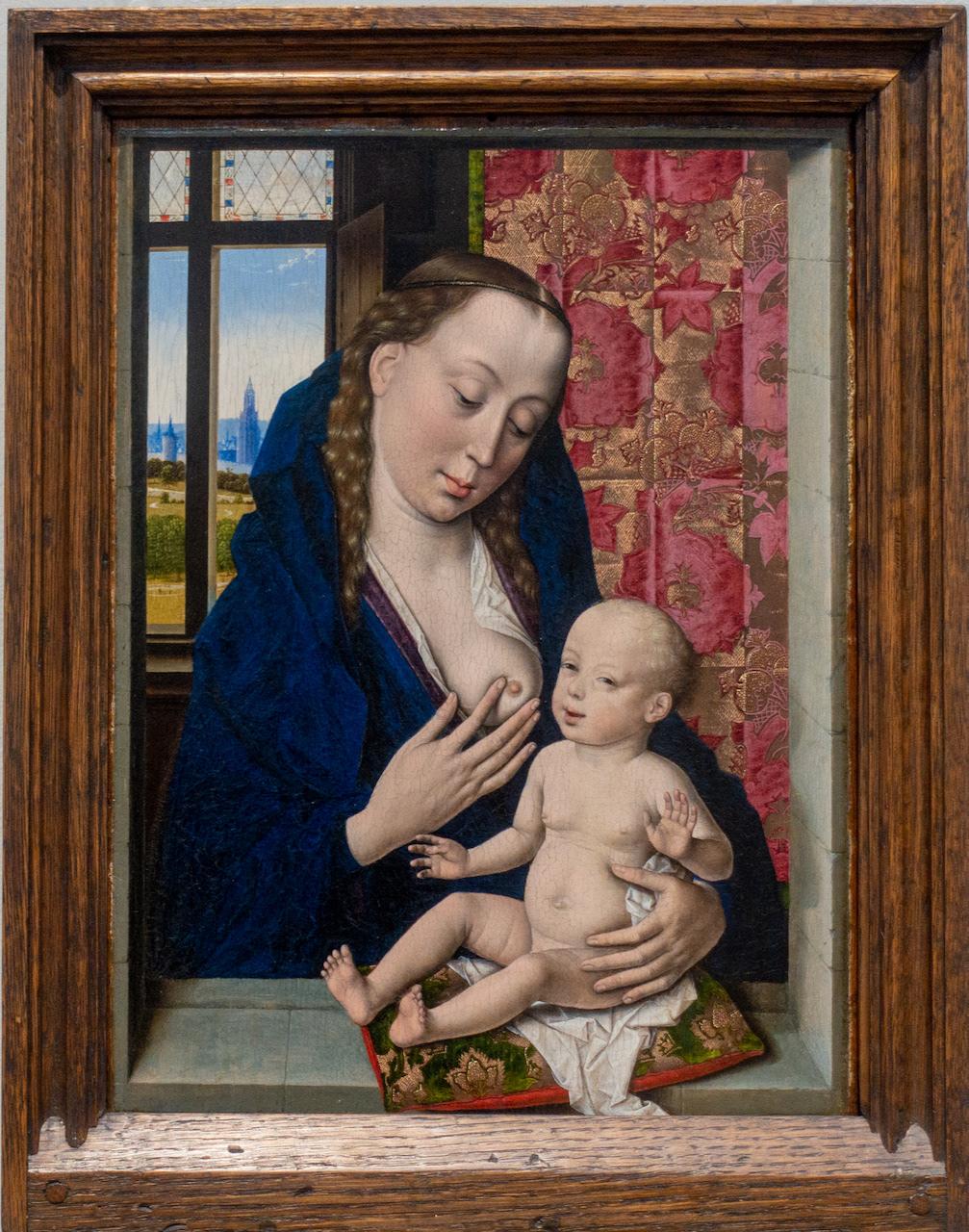 Maria en kind door Dirk Bouts 1465