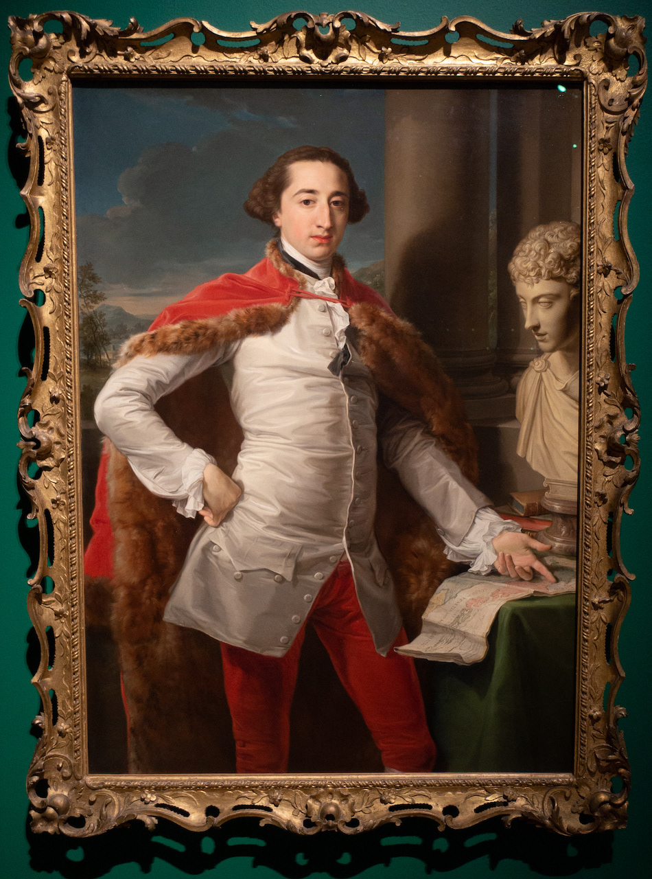 Grand tour portret van Richard Milles door Pompeo Batoni 1759