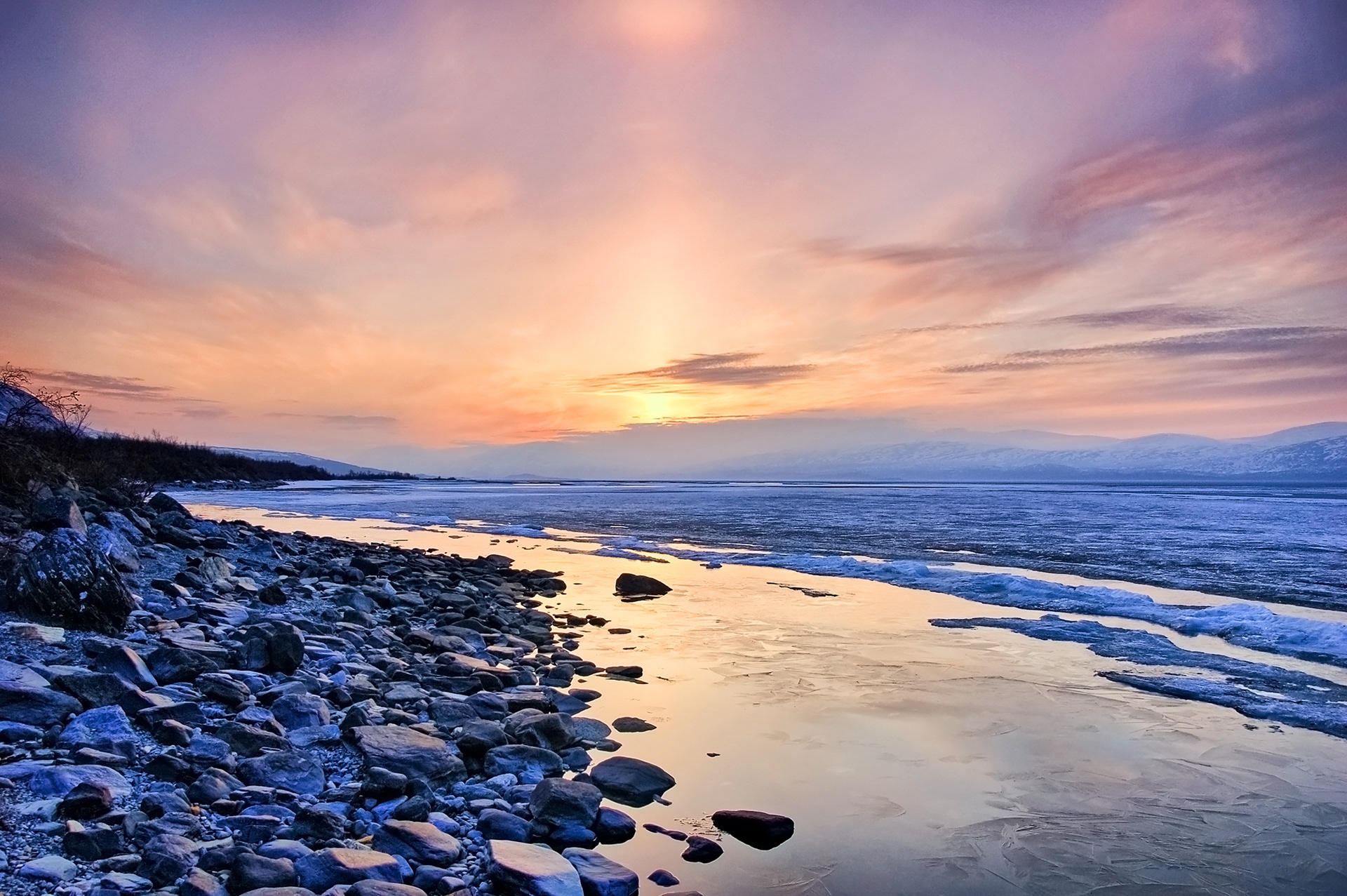 Torneträsk, Sweden, May 2010