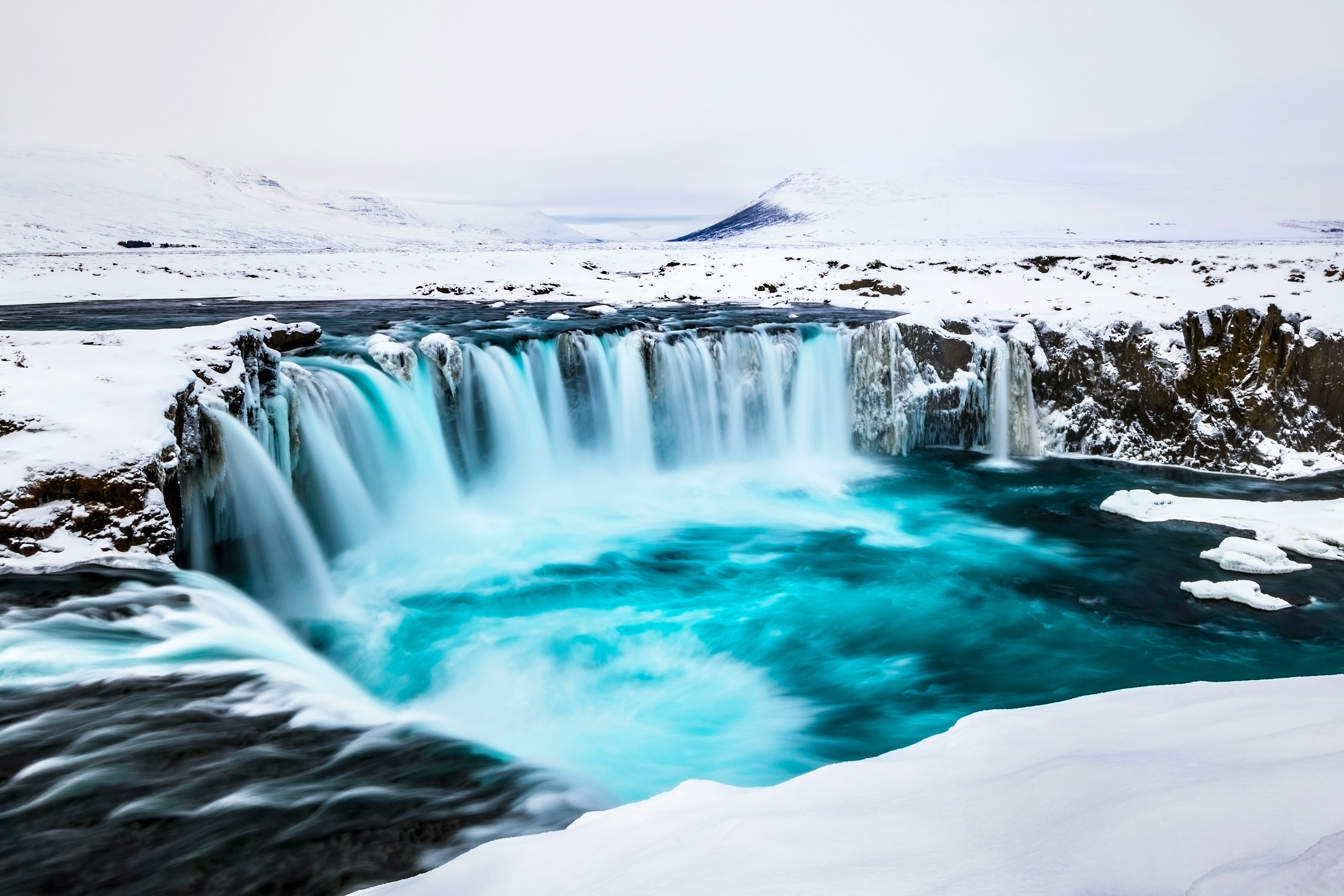 Goðafoss Waterfall, Iceland // March 2017