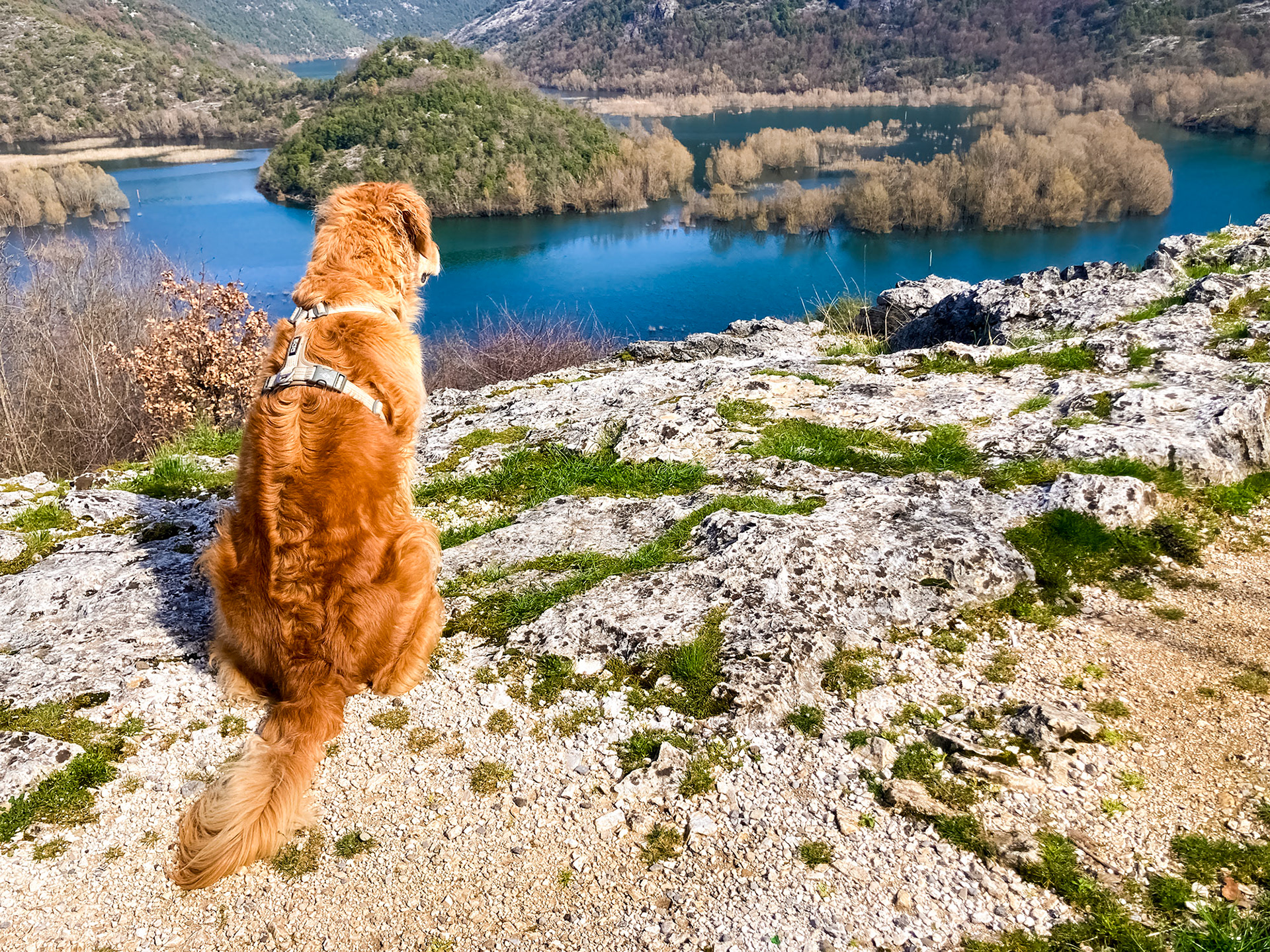 Enjoying the fairtytale landscapes of Montenegro.