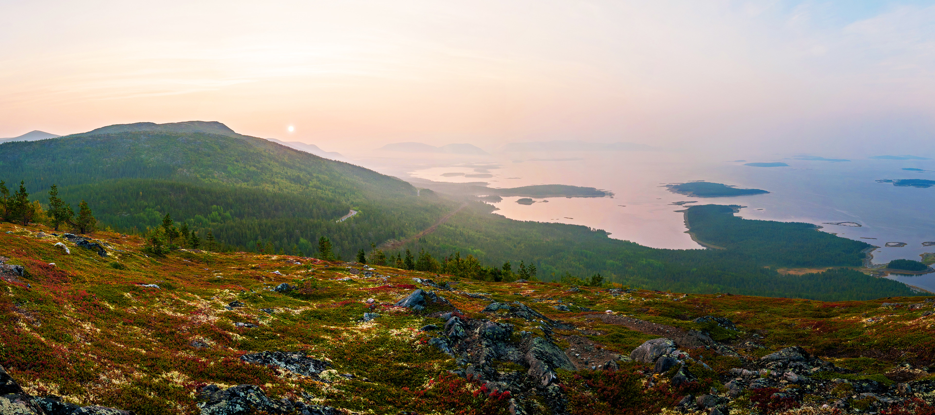 Gora Krestovaya, Kandalaksha, Russia, September 2014