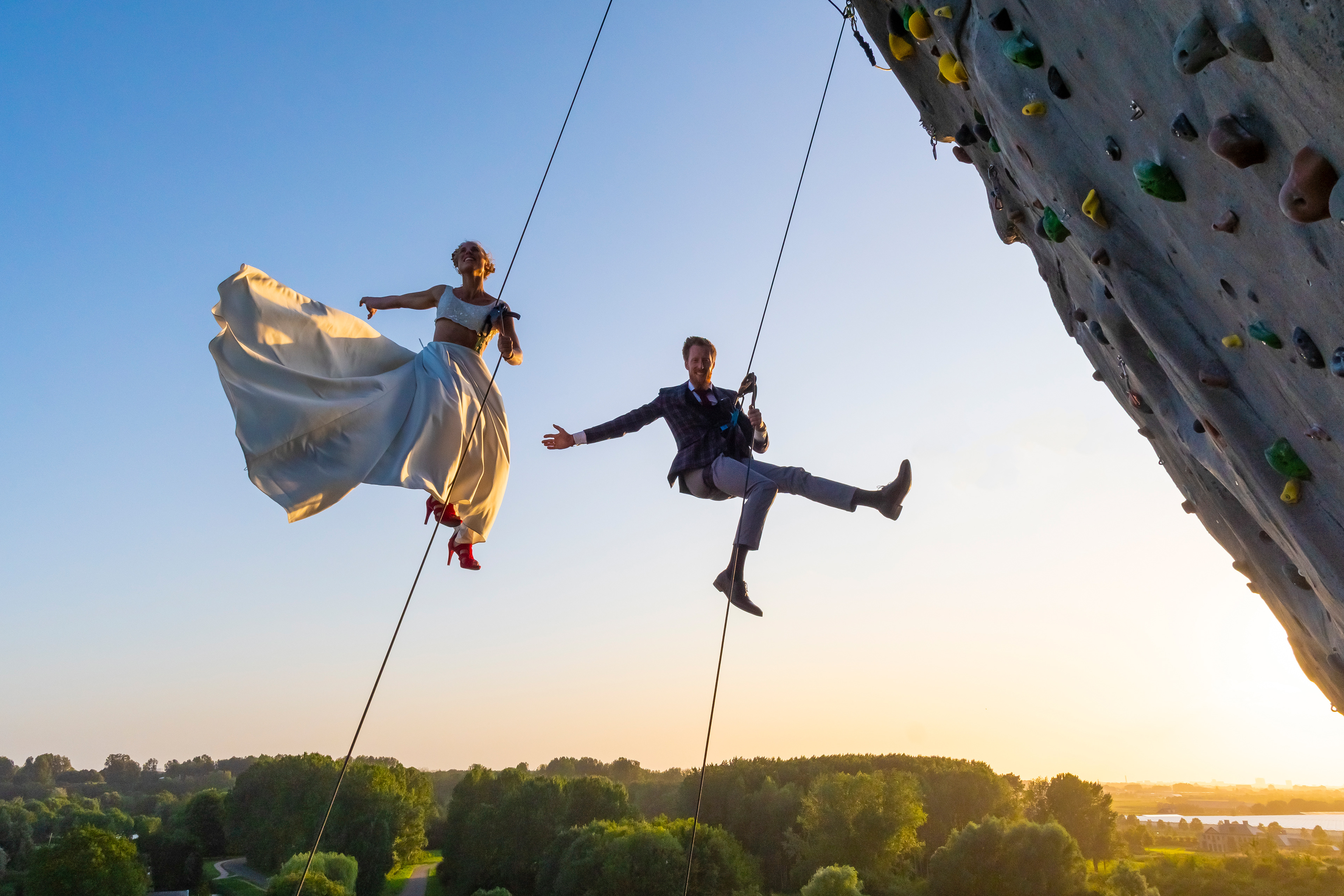 Wedding of ice climbing champions Marianne & Dennis, the Netherlands // Nikon D500 + Nikon 16-80 mm // 16 mm, f/8, 1/3000s, ISO400