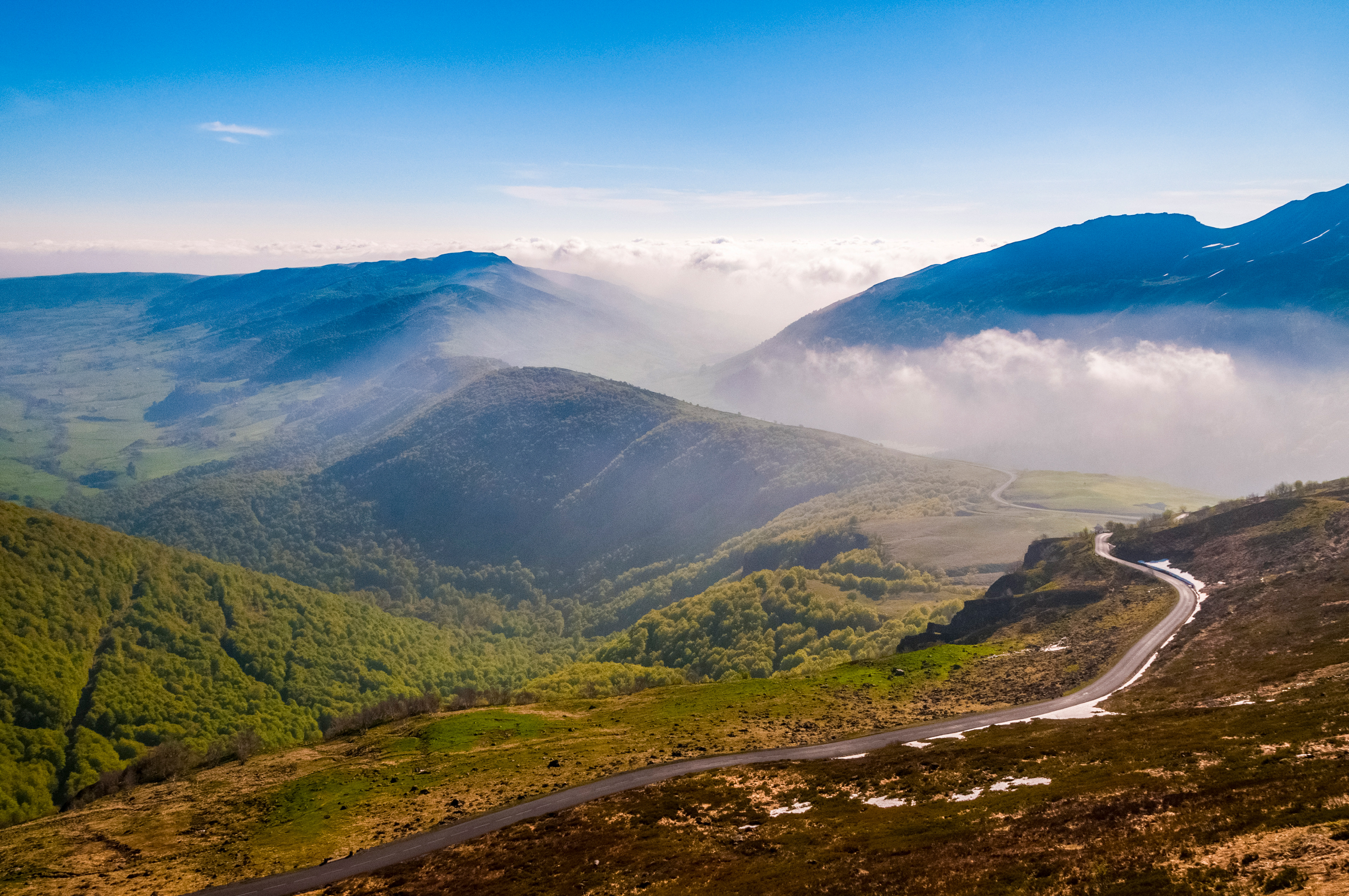 Monts du Cantal, Massif Central, France, May 2012