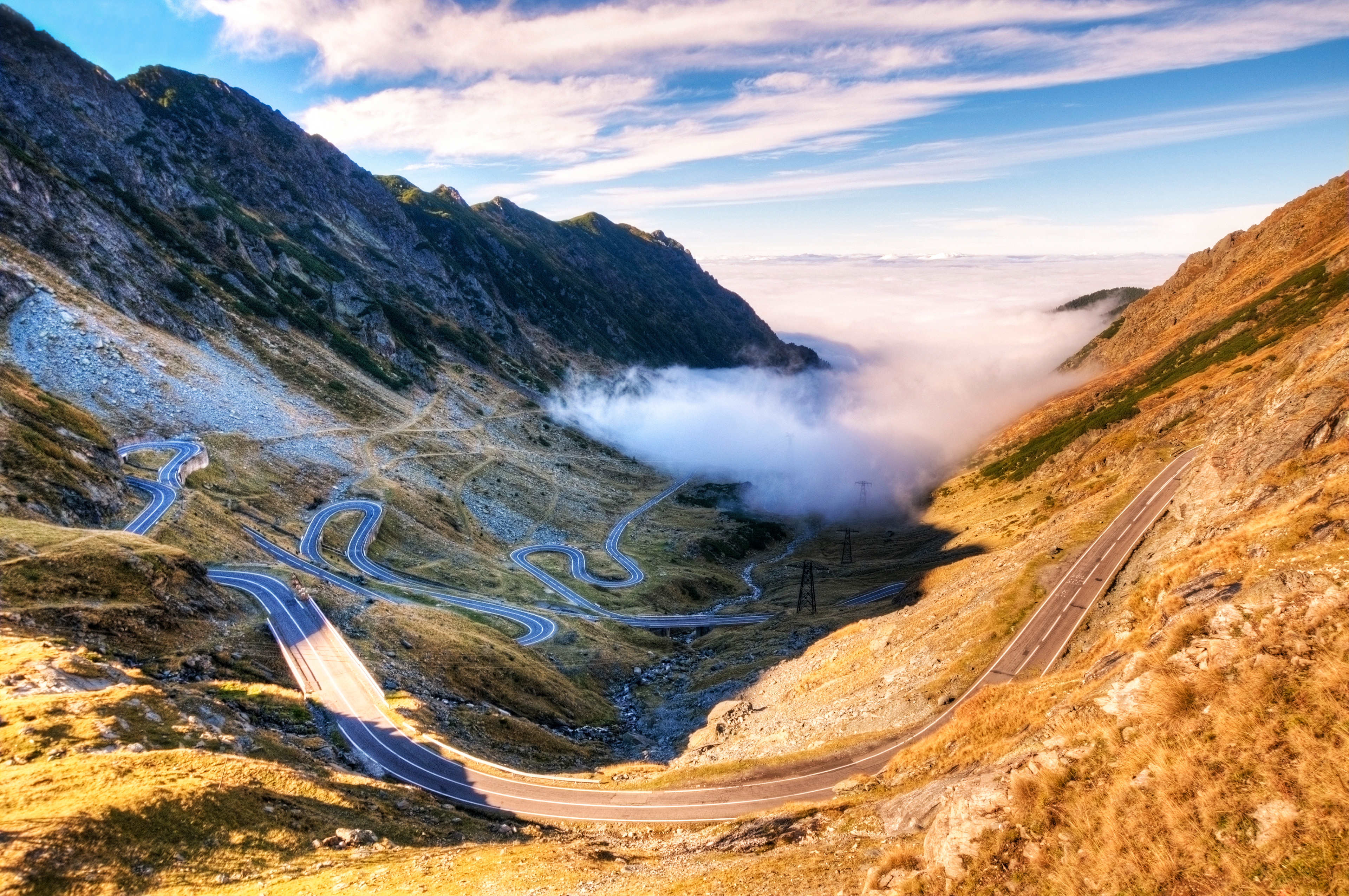 Transfăgărășan, Carpathian Mountains, Romania, October 2015