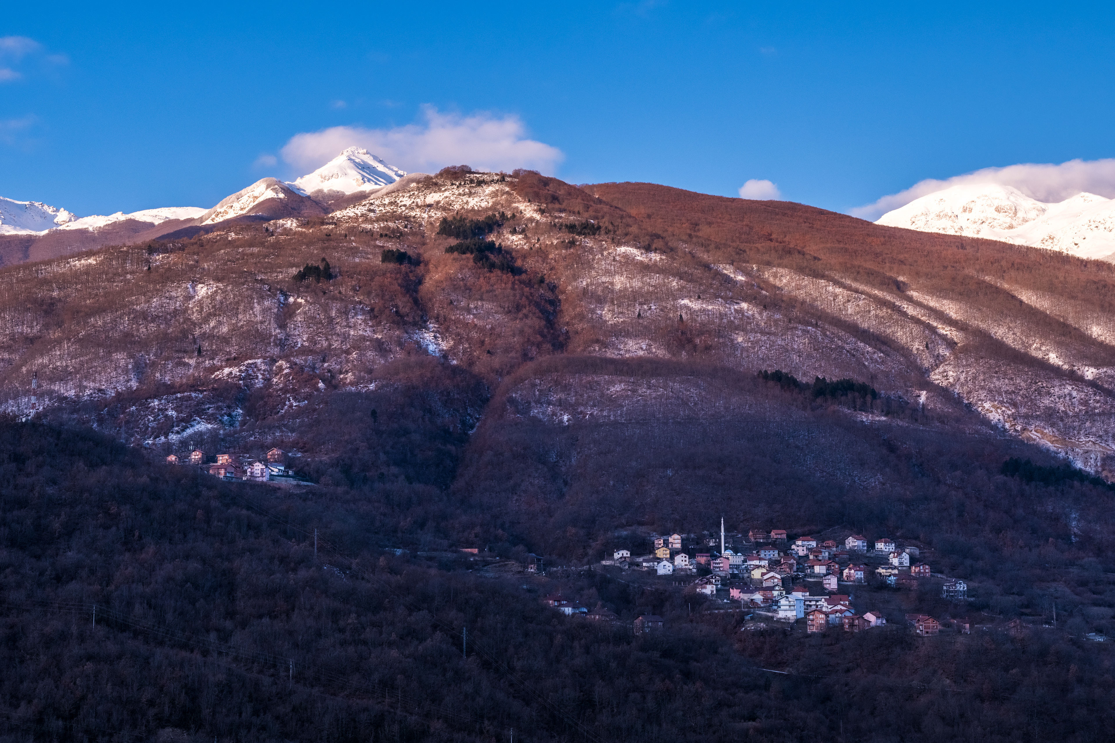 Janche, Macedonia, Januari 2019