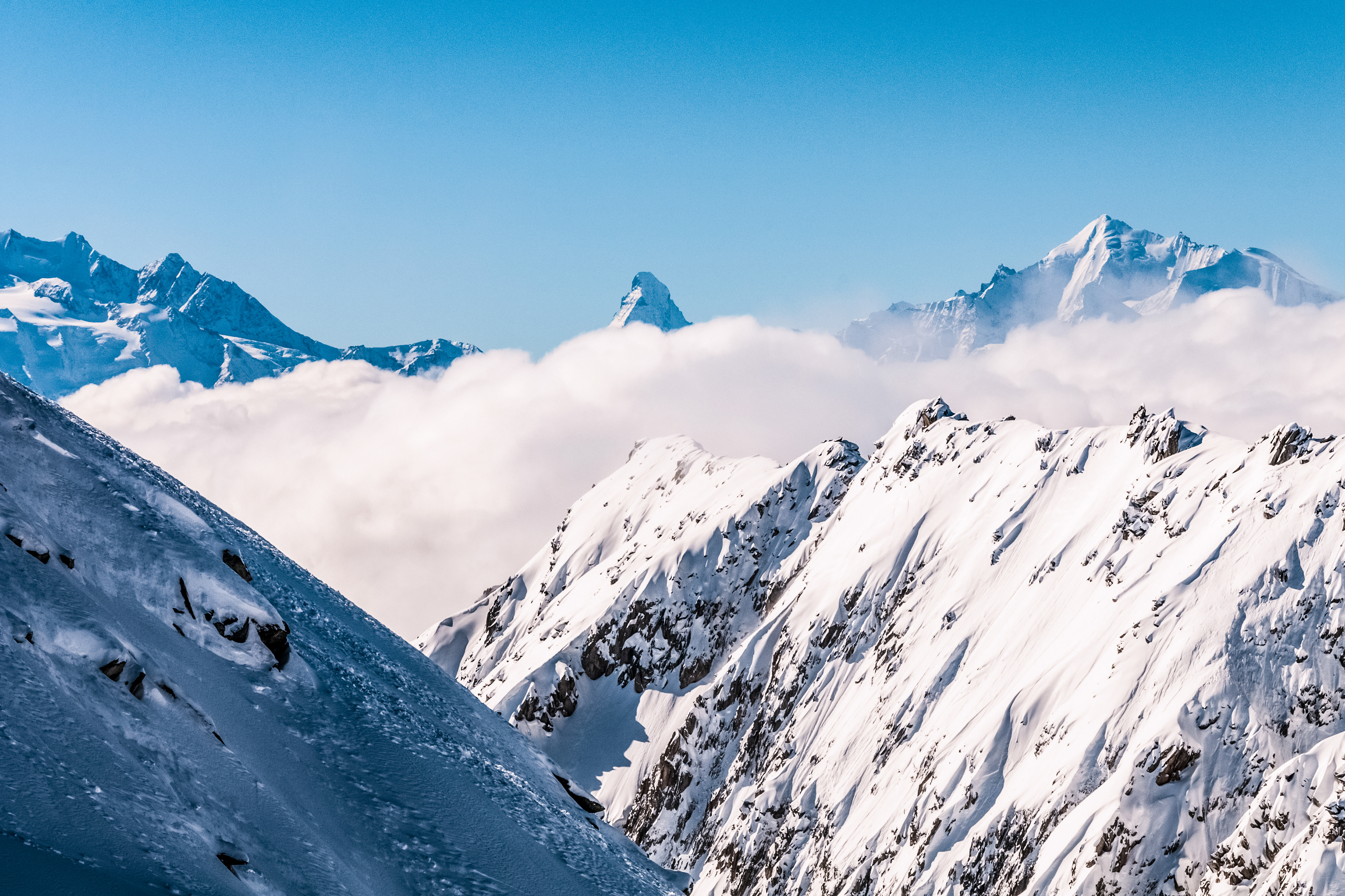 Aletsch Glacier, Switzerland, February 2015