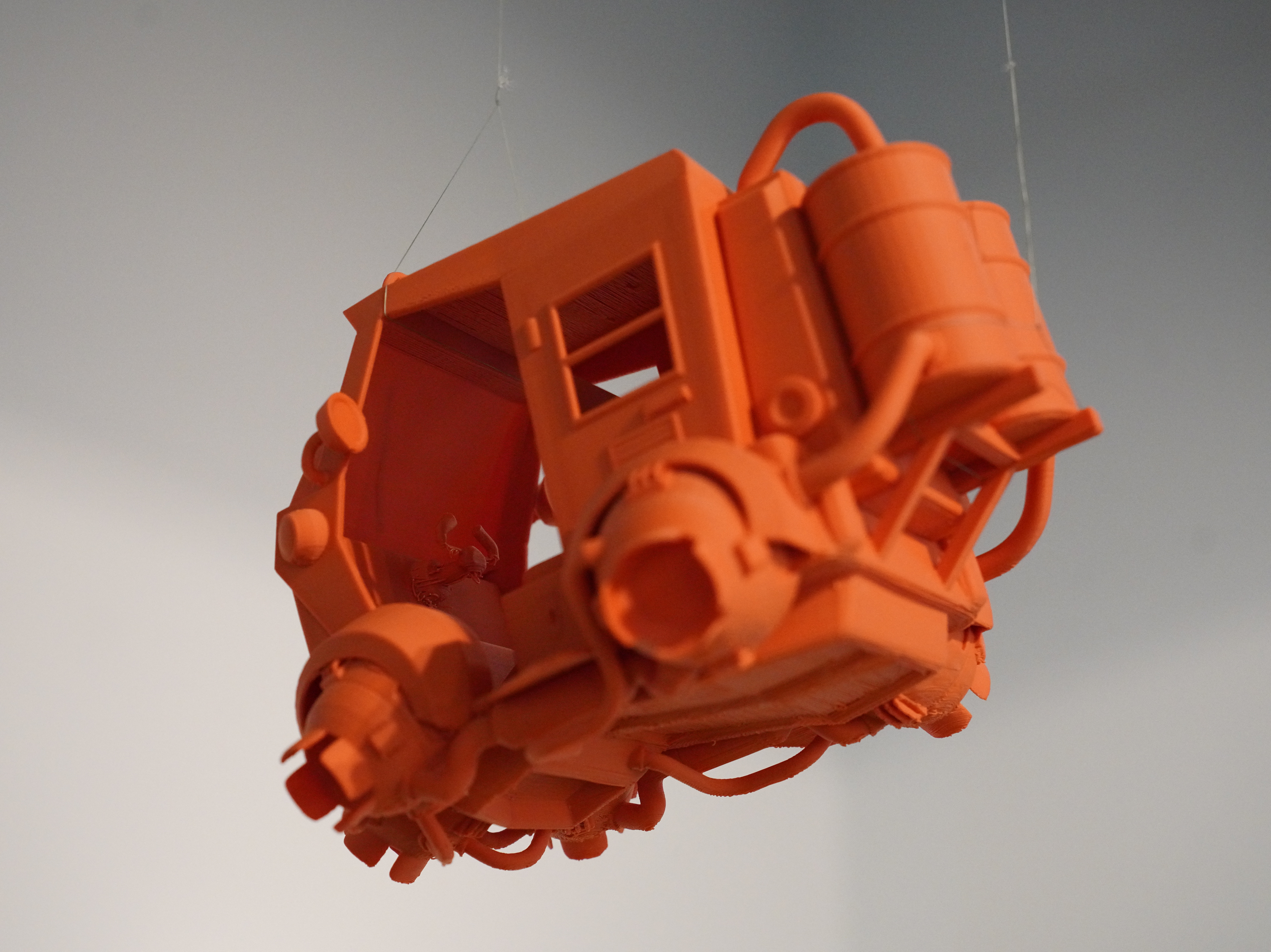 FLYING RICKSHAW 3D PRINT