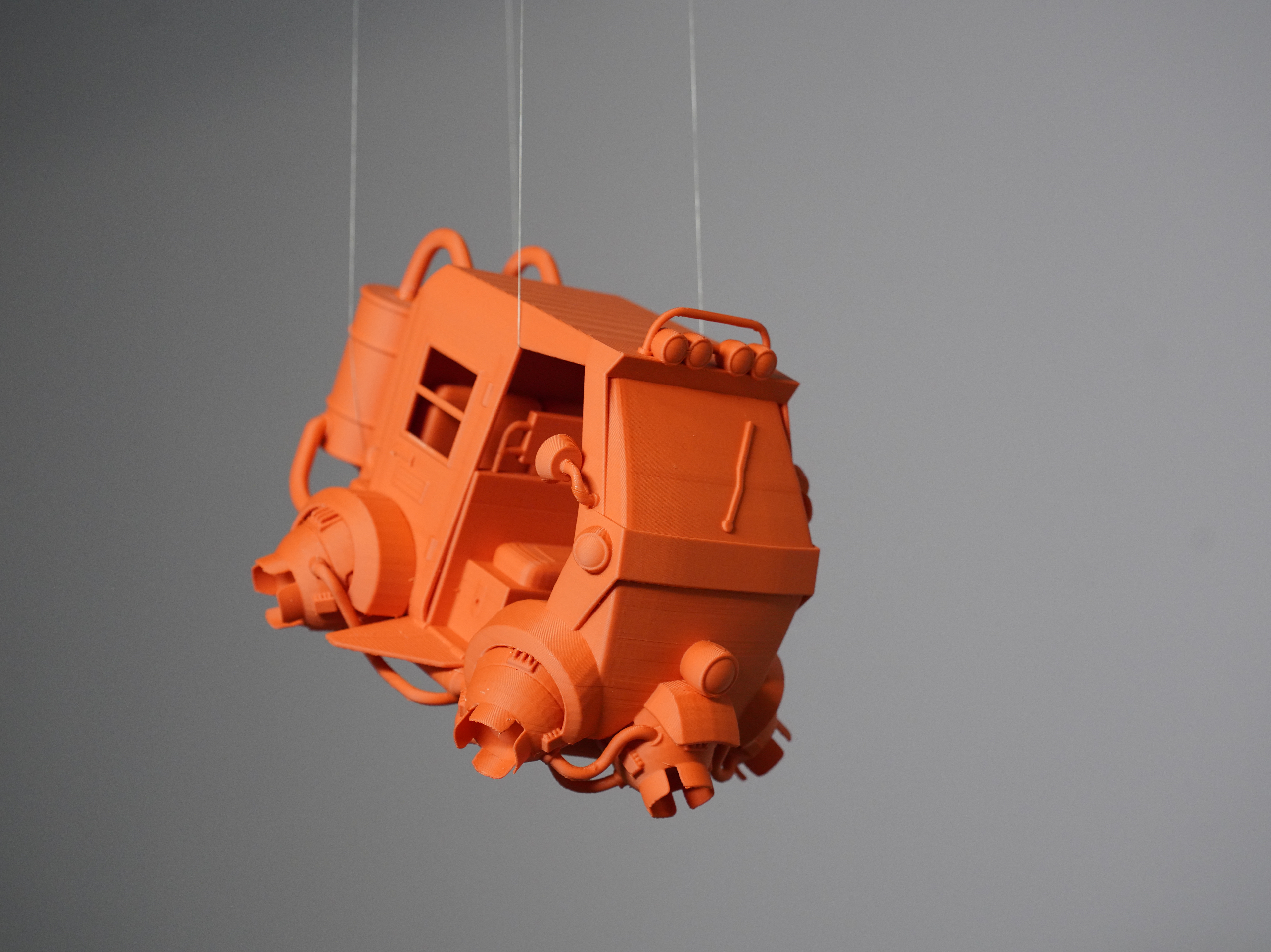FLYING RICKSHAW 3D PRINT
