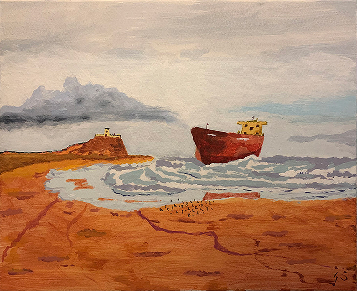 Pasha Bulker - acrylic