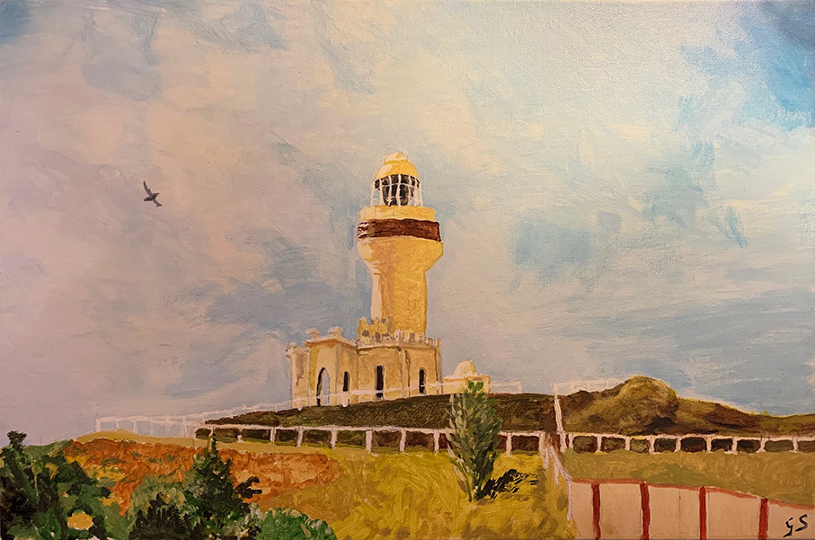 Lighthouse - acrylic
