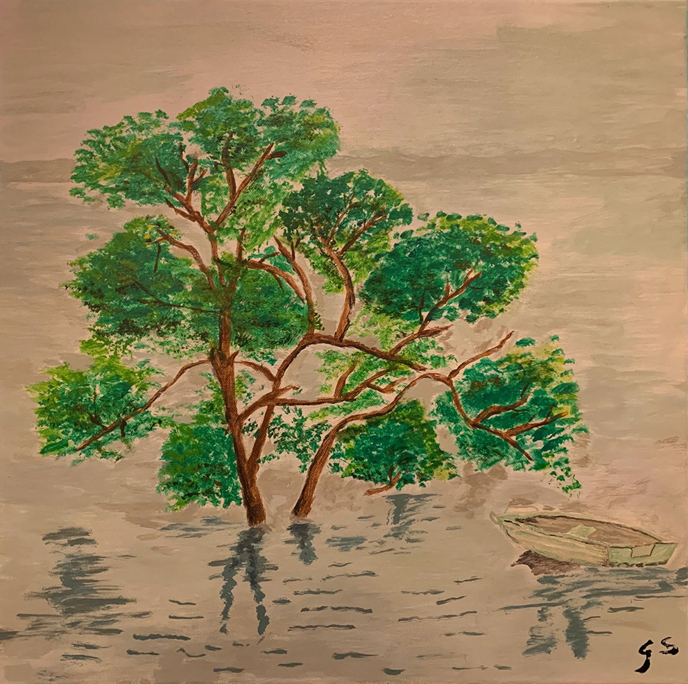 Tanilba bay - acrylic