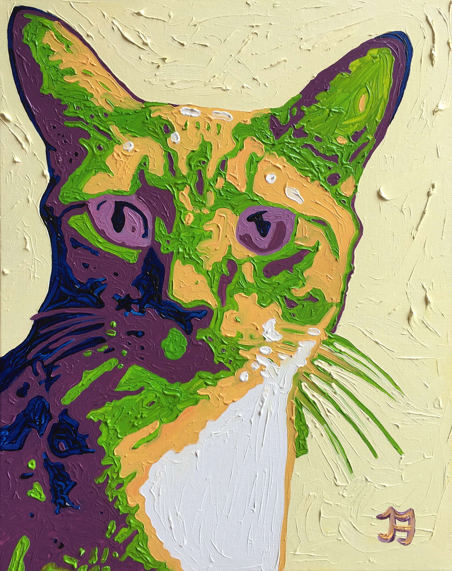 Pet Commission From Photo - Oil 16”x20"