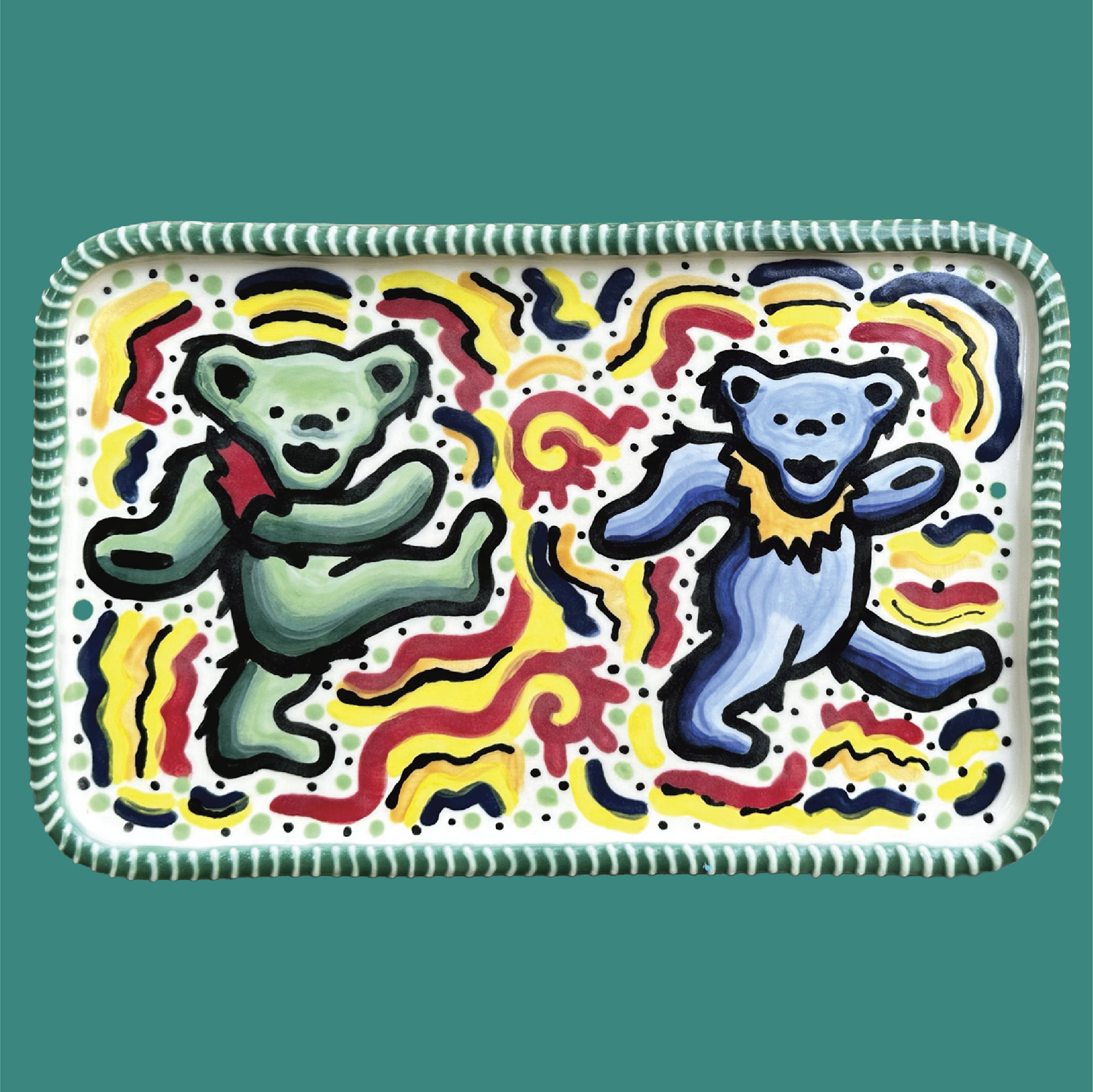 Porcelain, Underglaze, Overglaze