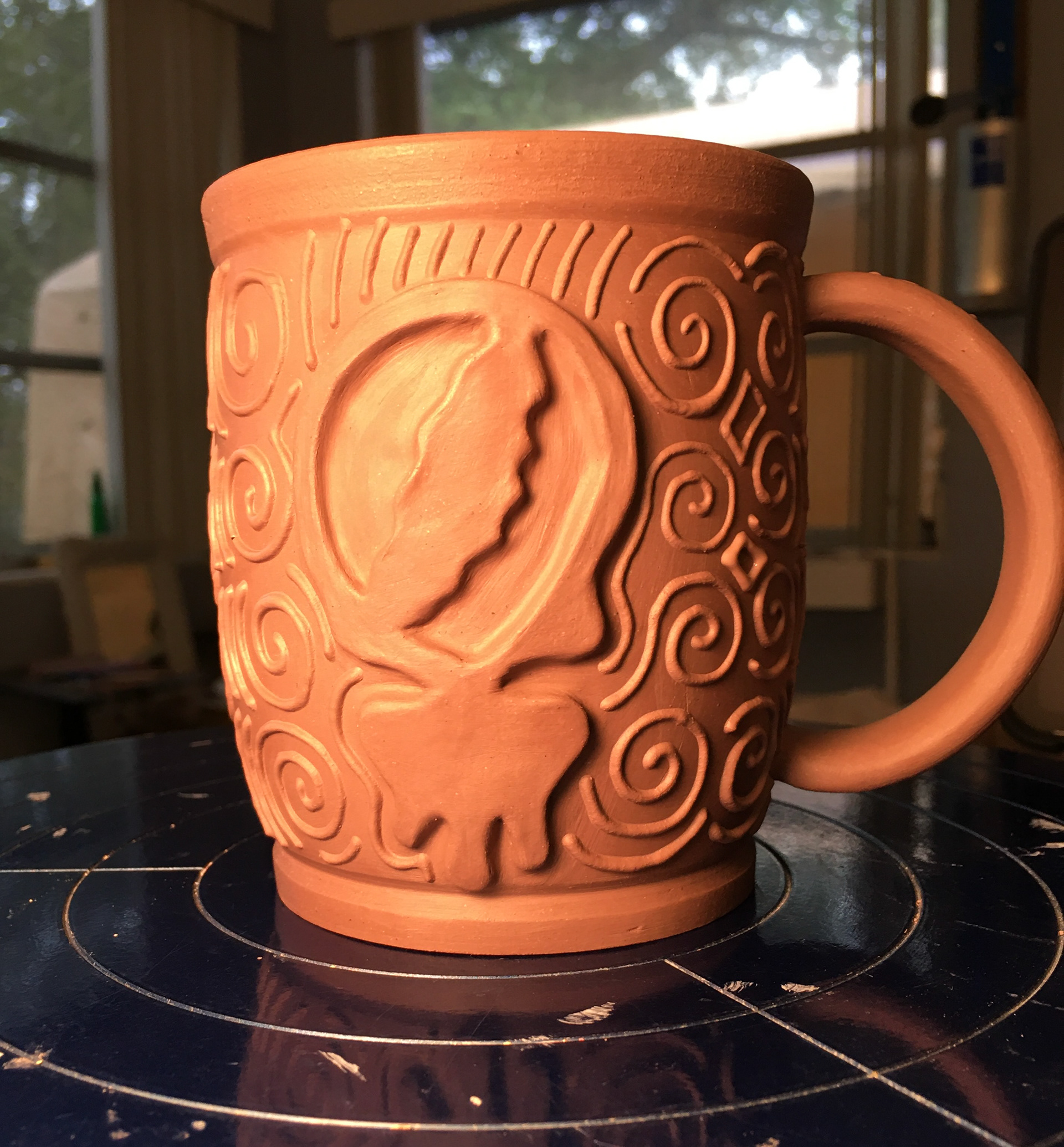 Brown Speckled/ Front