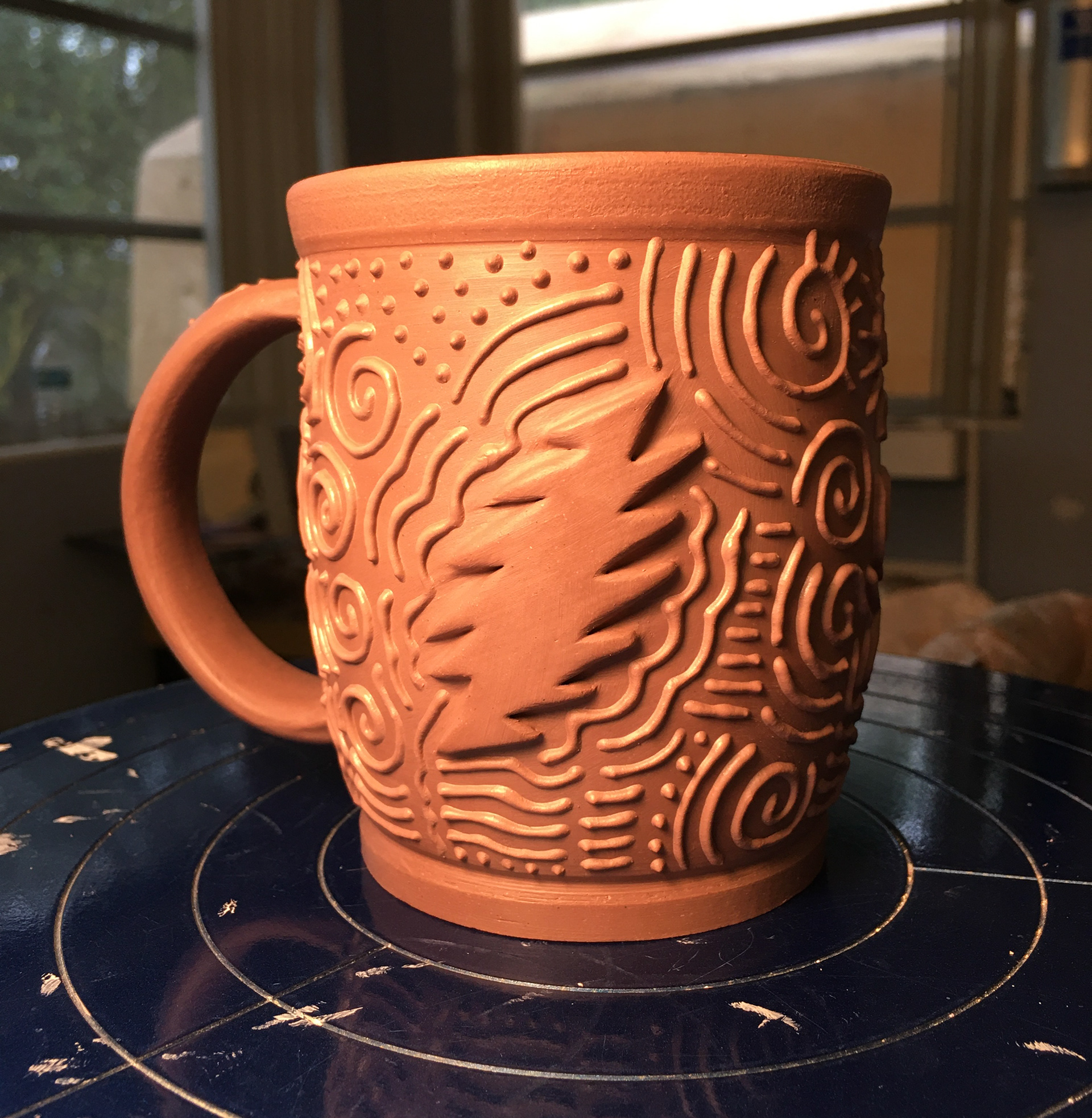 Brown speckled/ Back